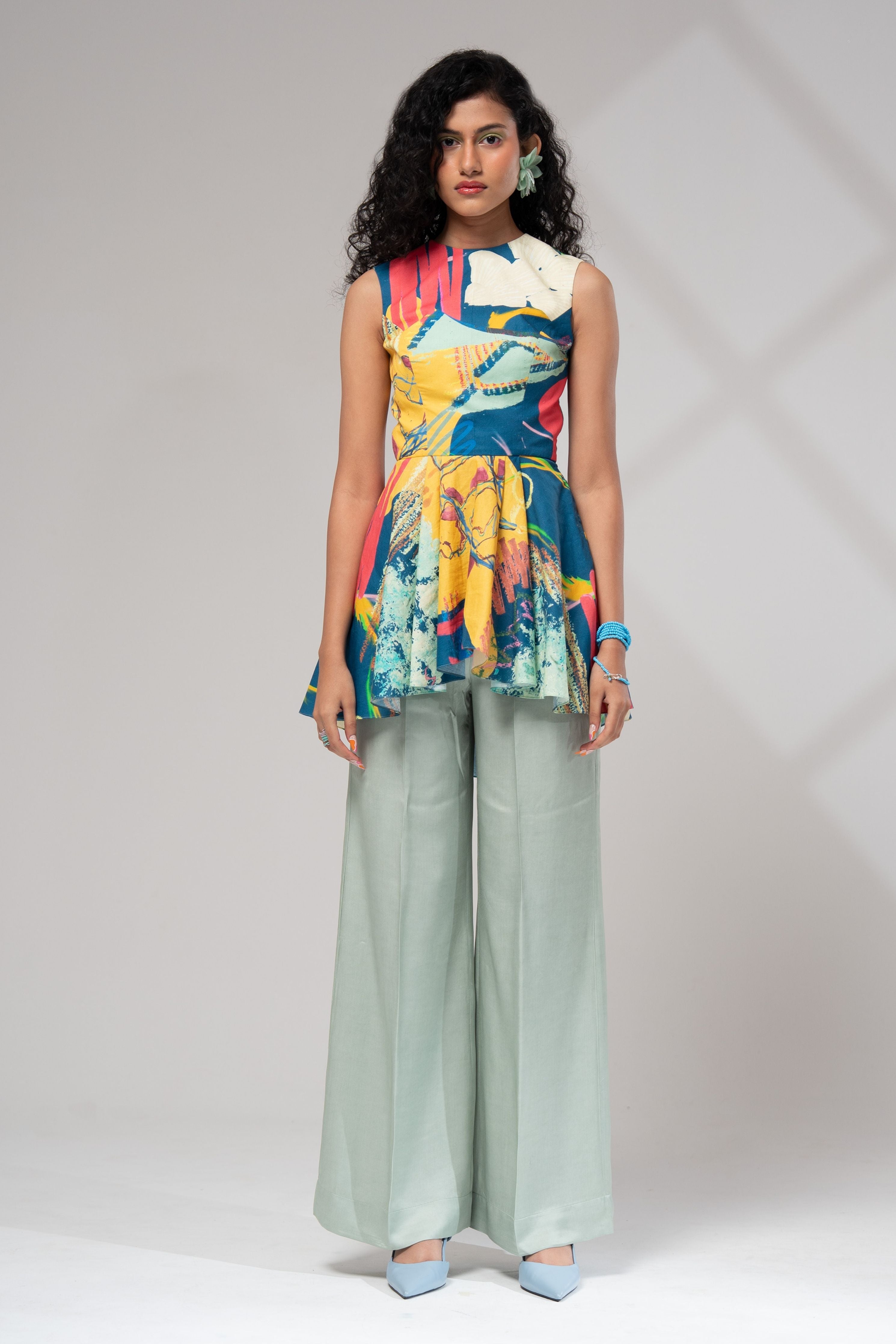 Ciel Peplum Top