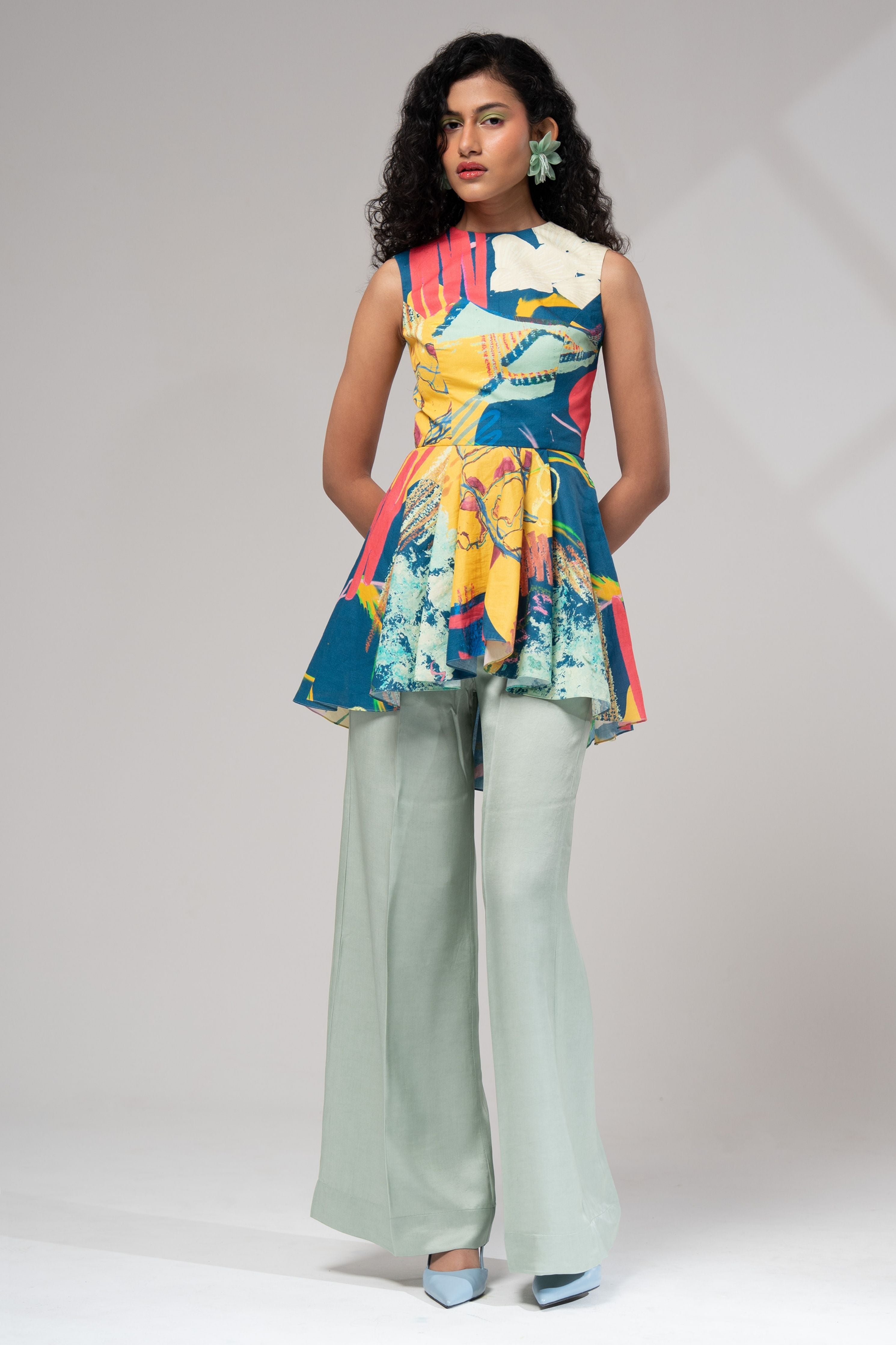 Ciel Peplum Top