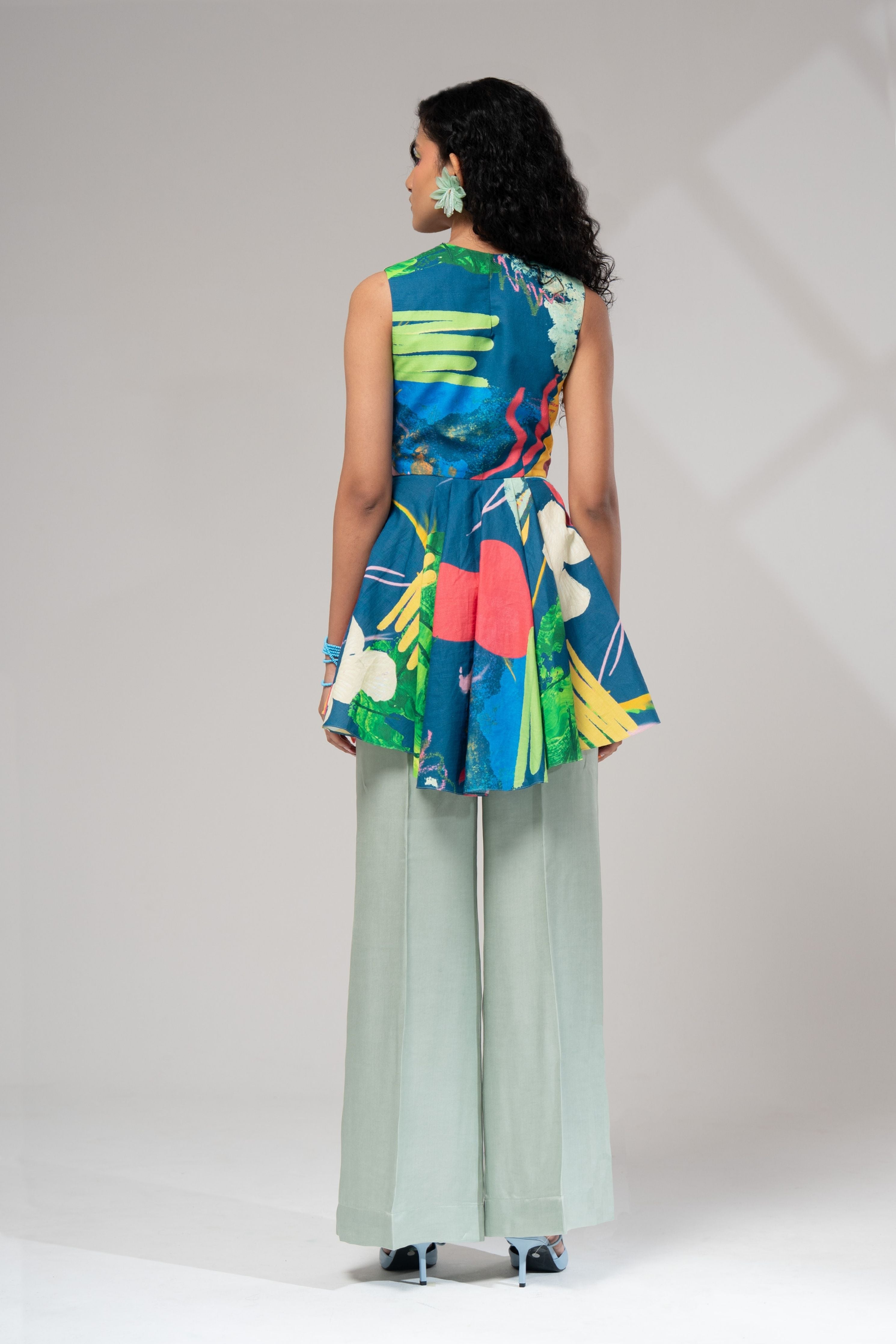 Ciel Peplum Top