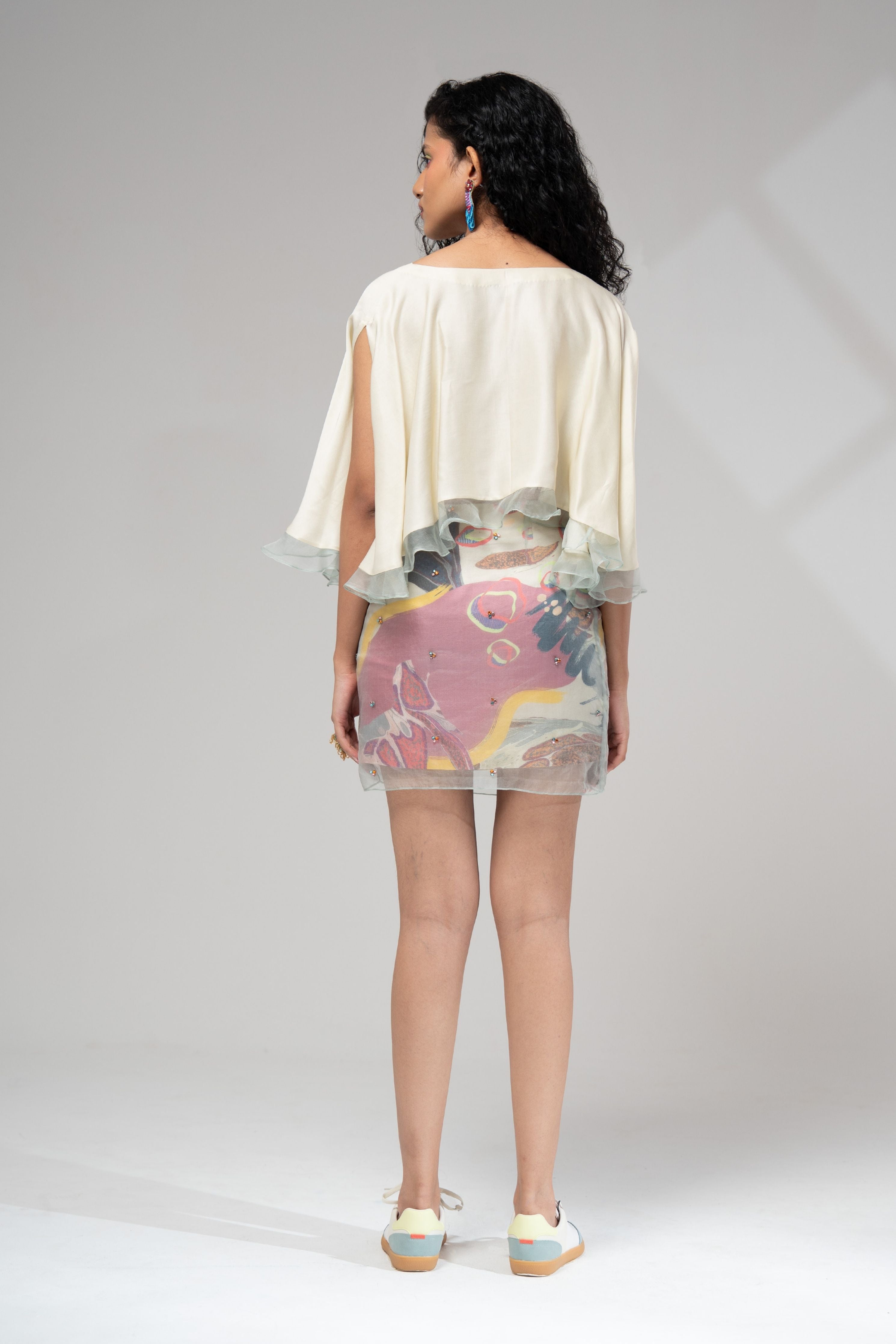 Milo Embroidered Double Skirt