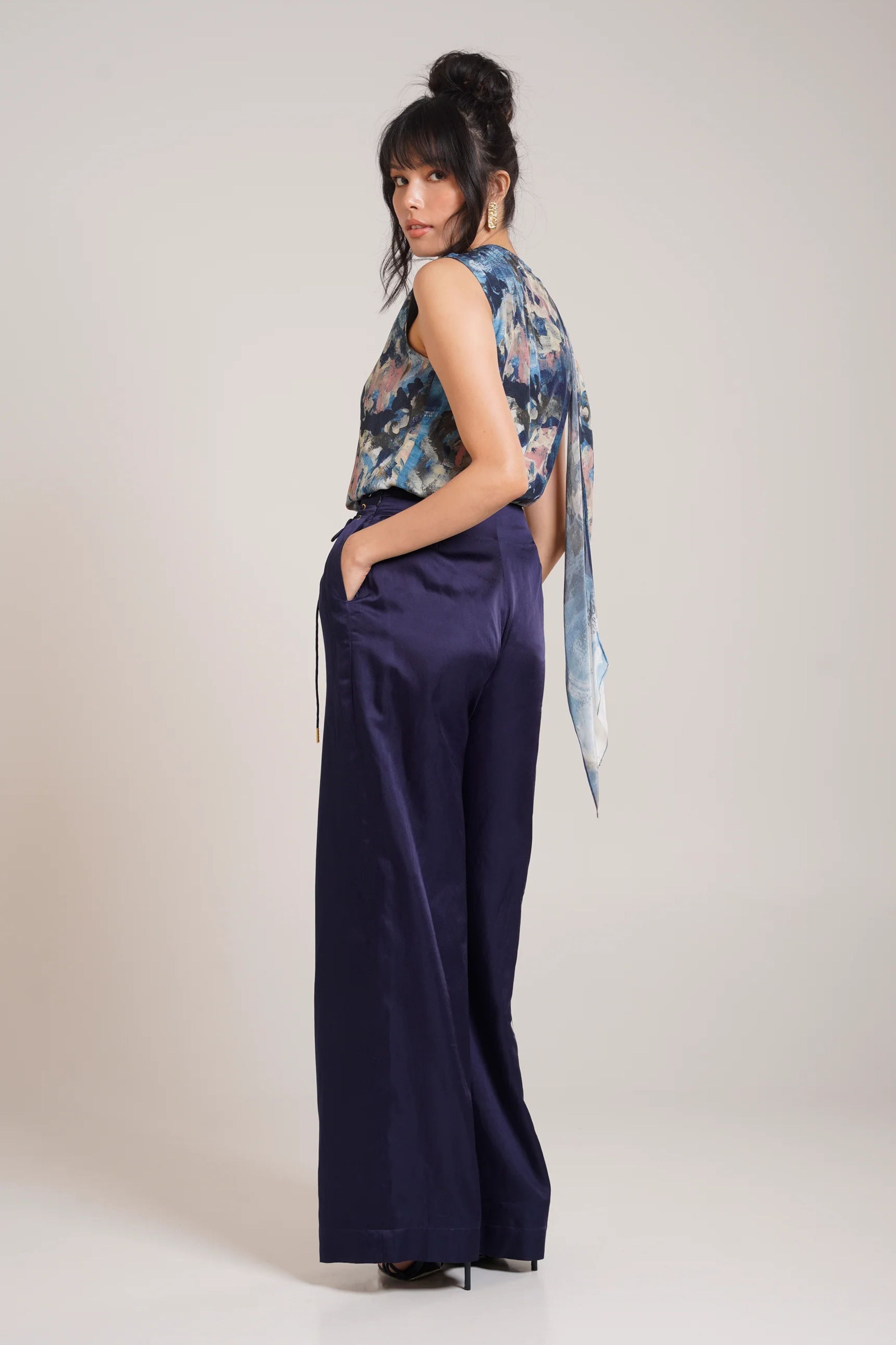 Nuri Scarf Top Set