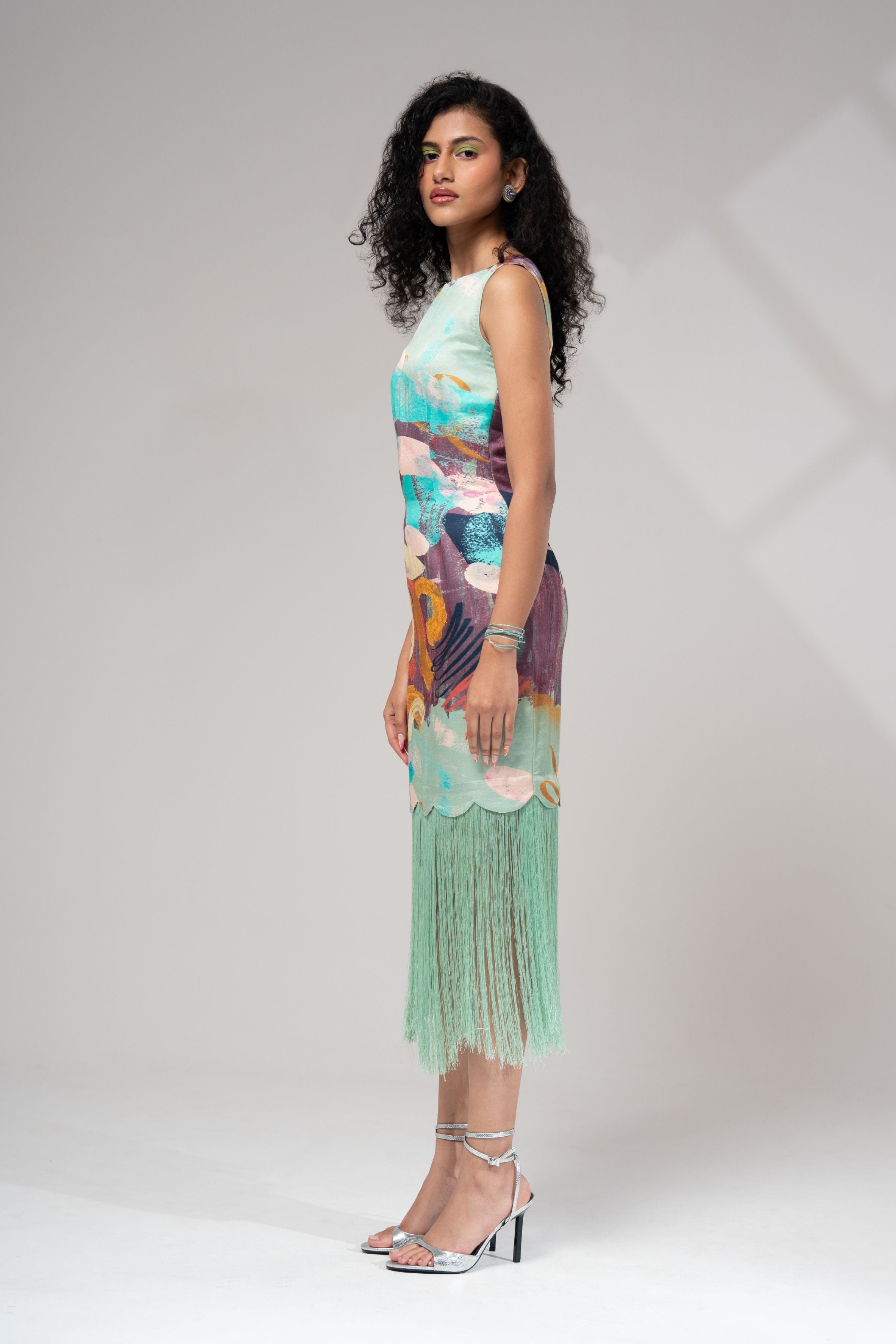 Riva Fringe Dress