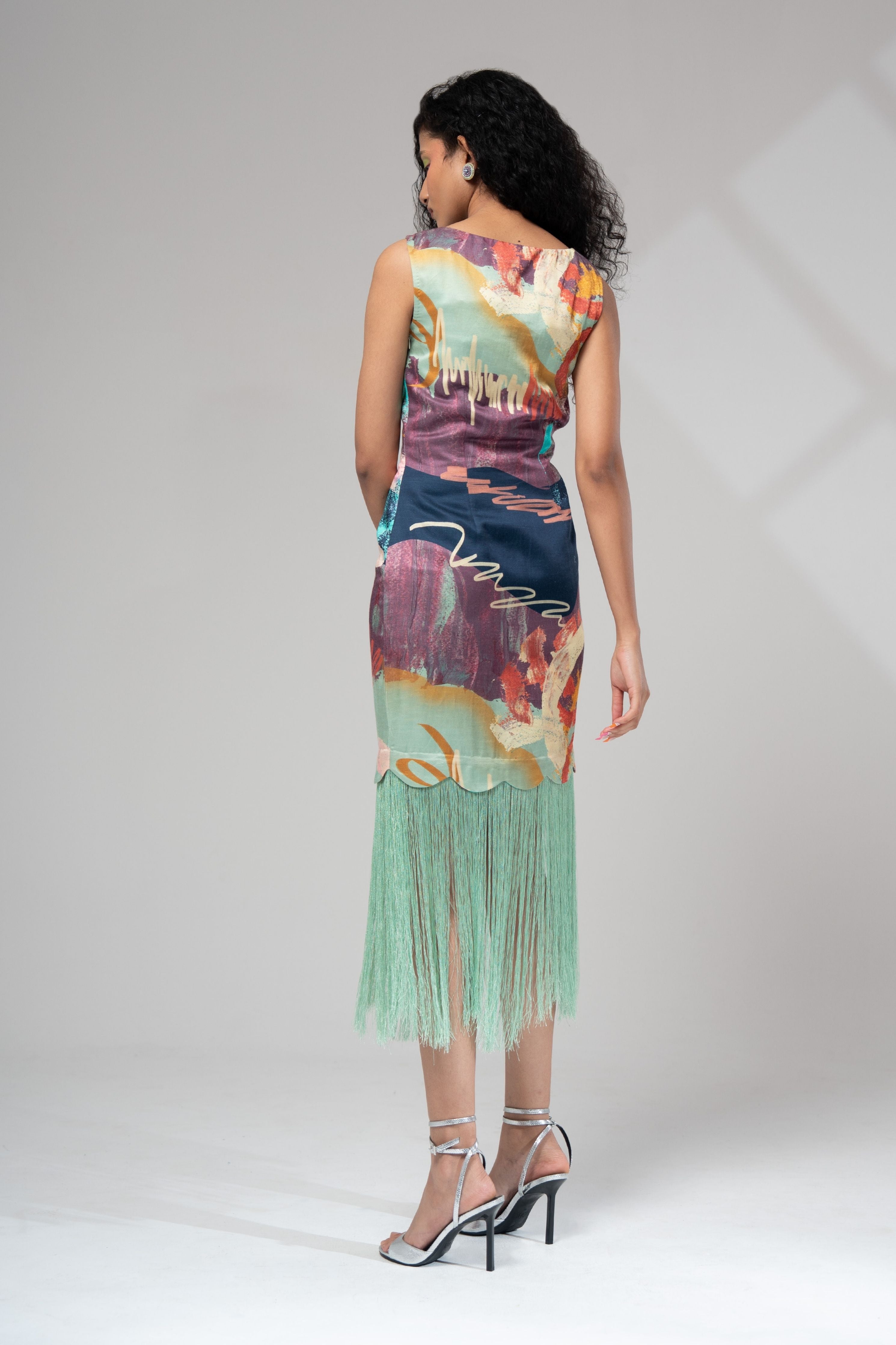 Riva Fringe Dress