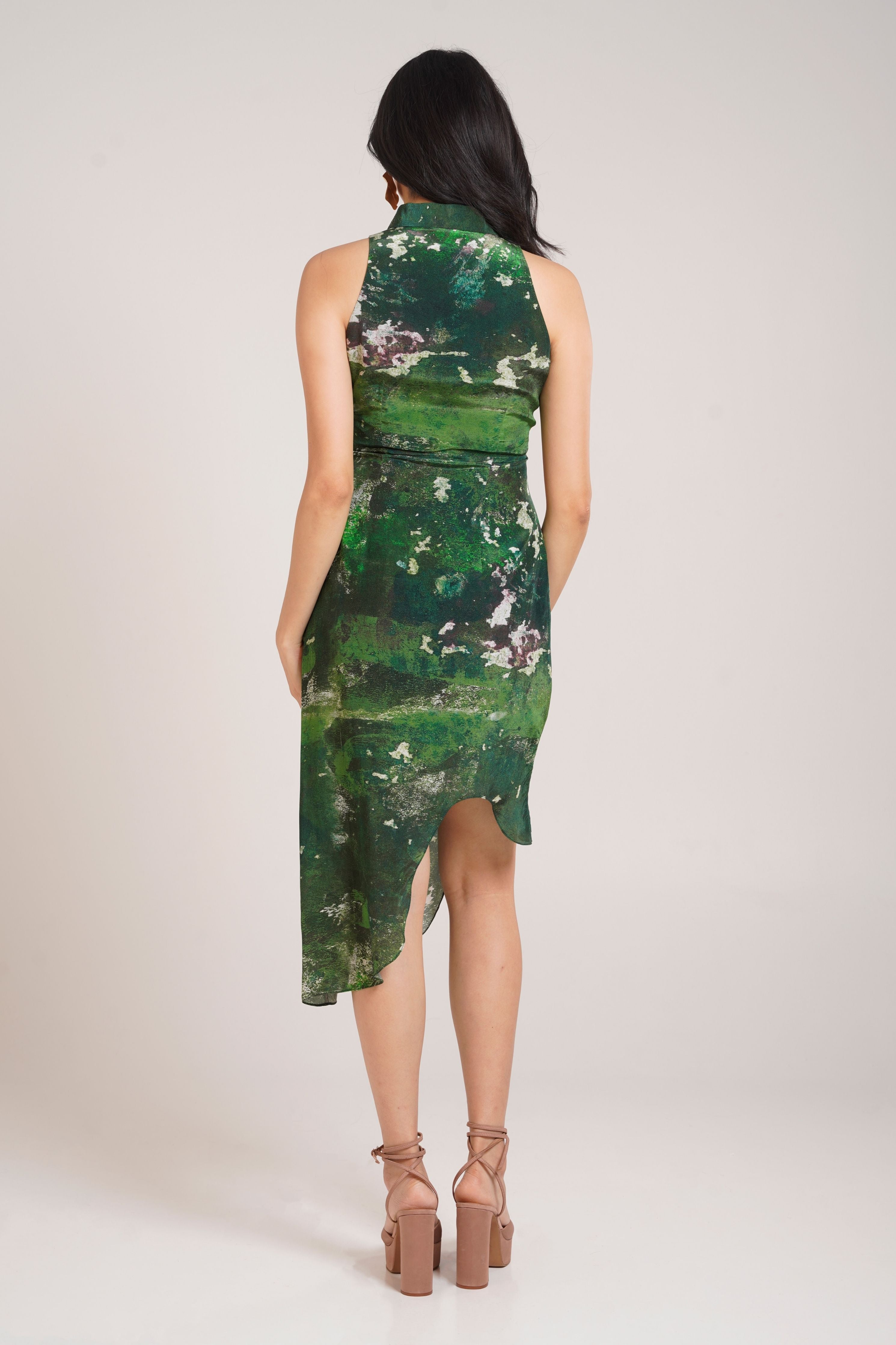Sage Shirt Dress