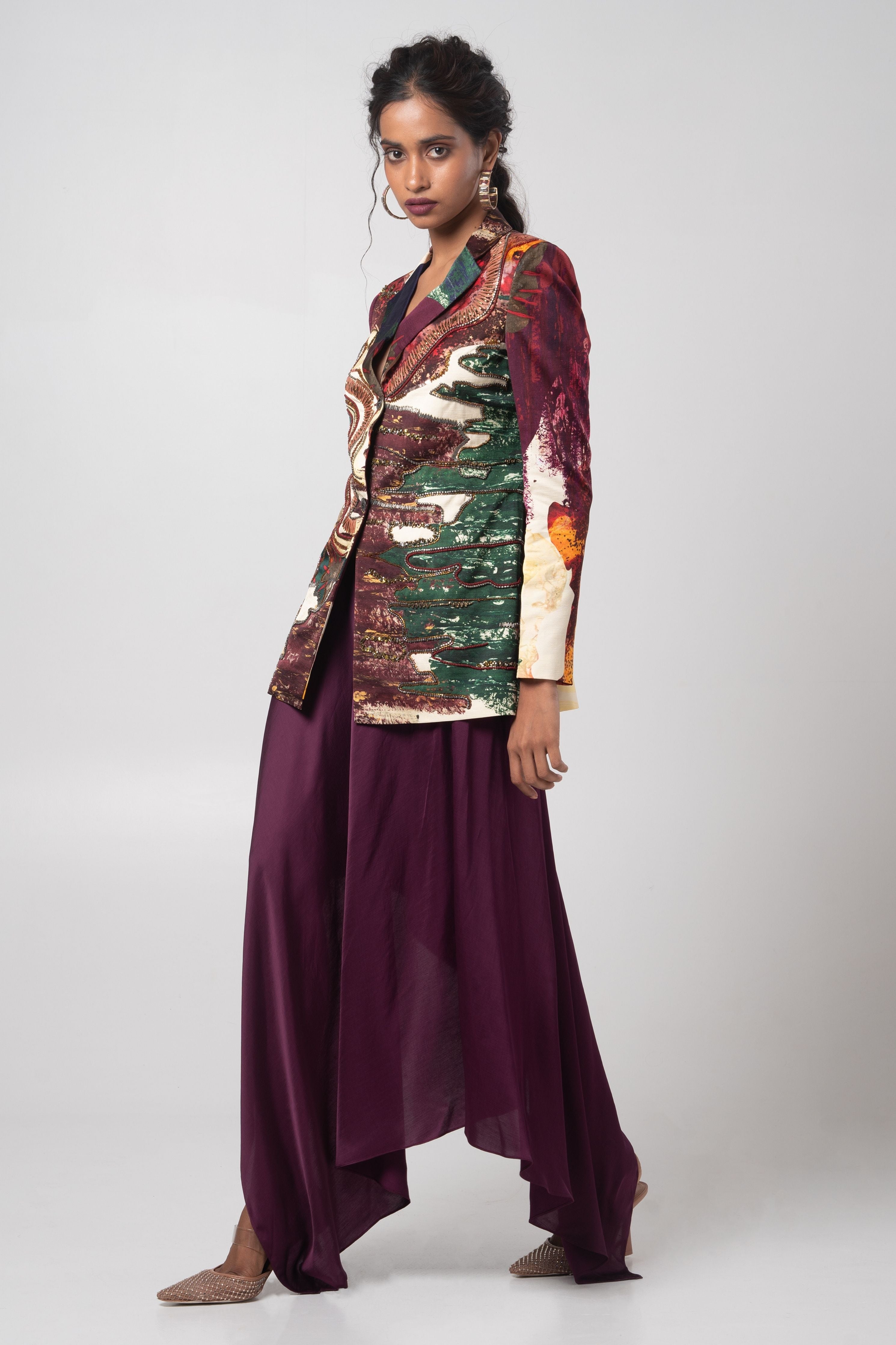 Char Blazer Set