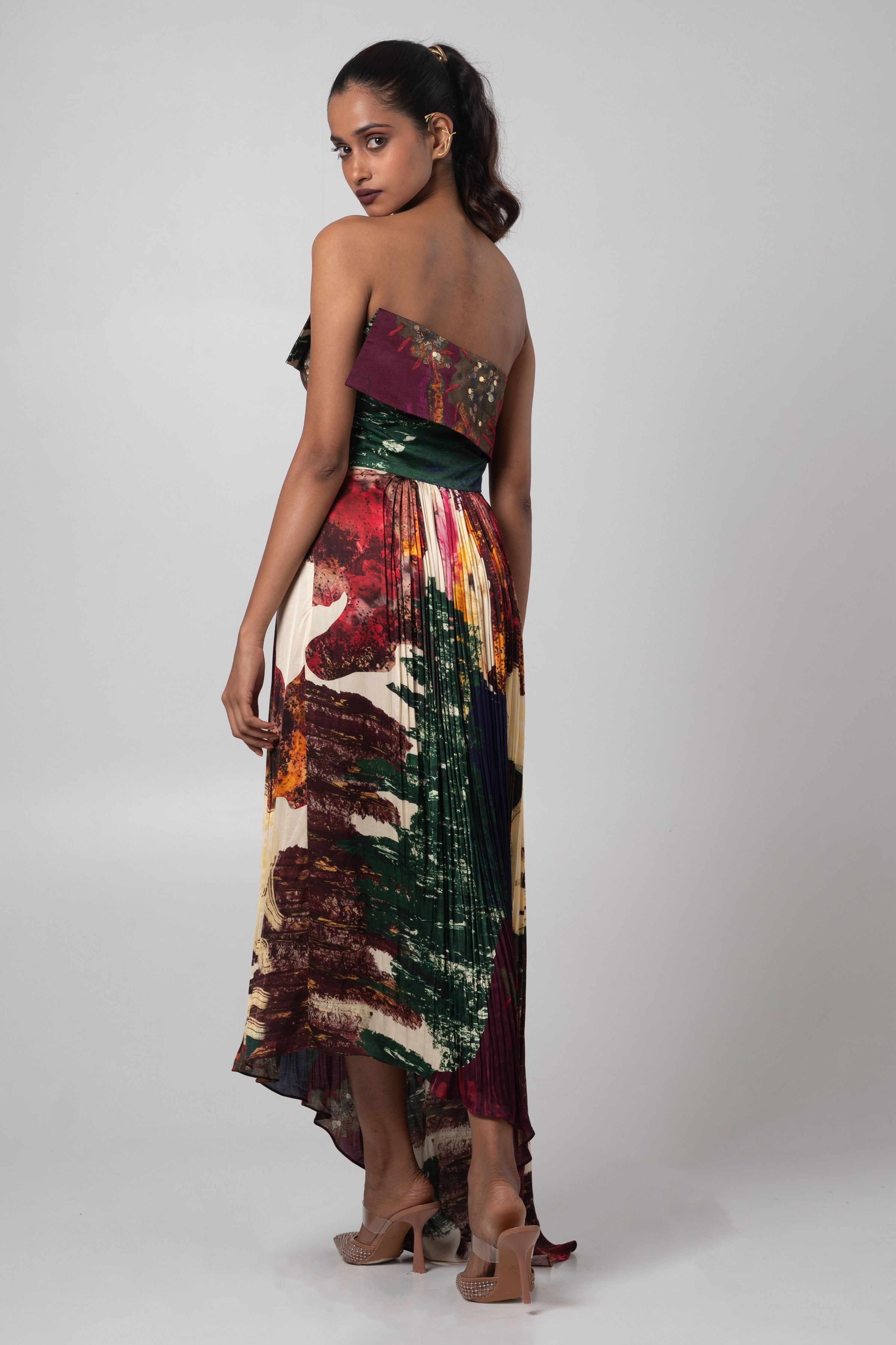 Char Fold over Dress