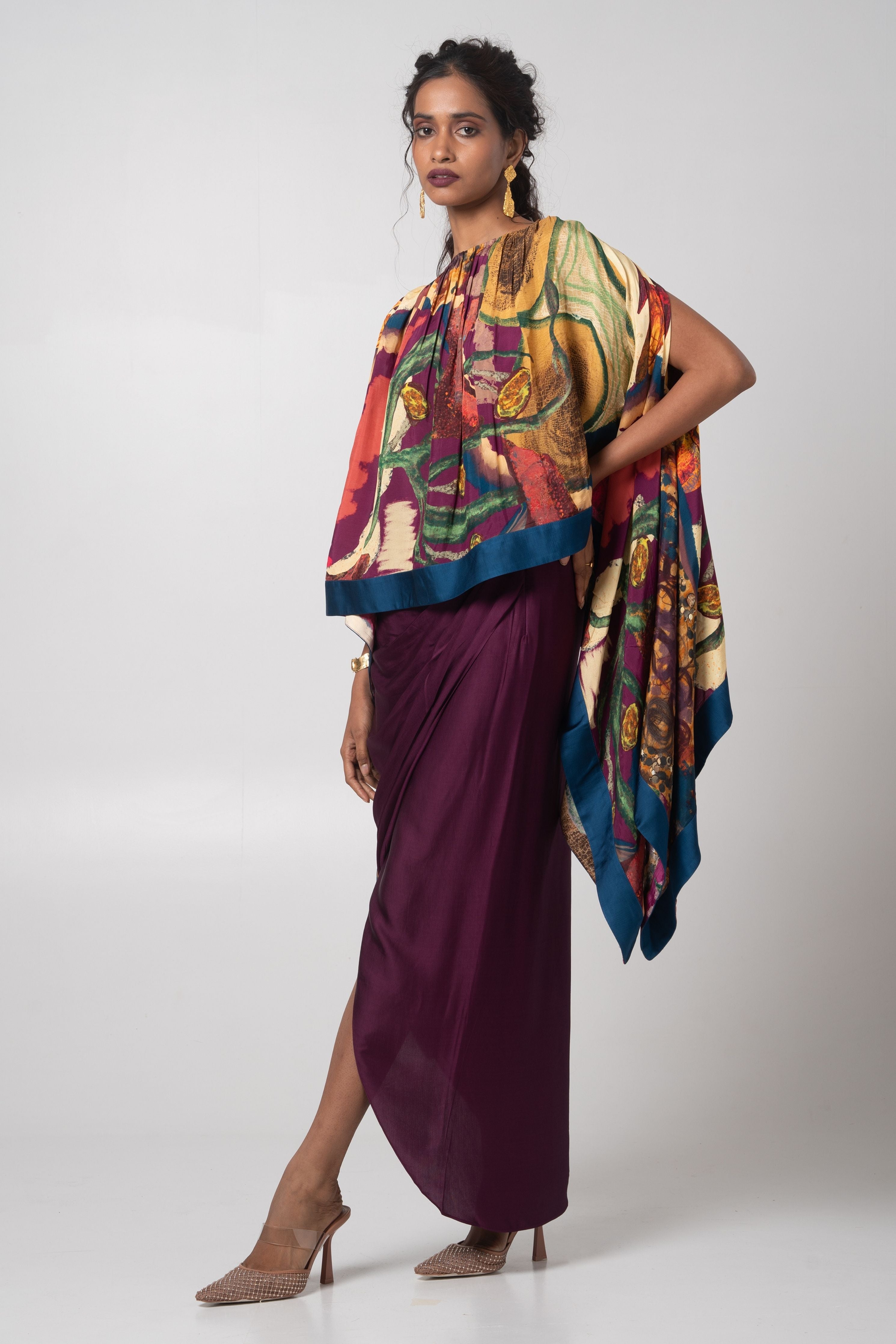 Dawn Poncho Set