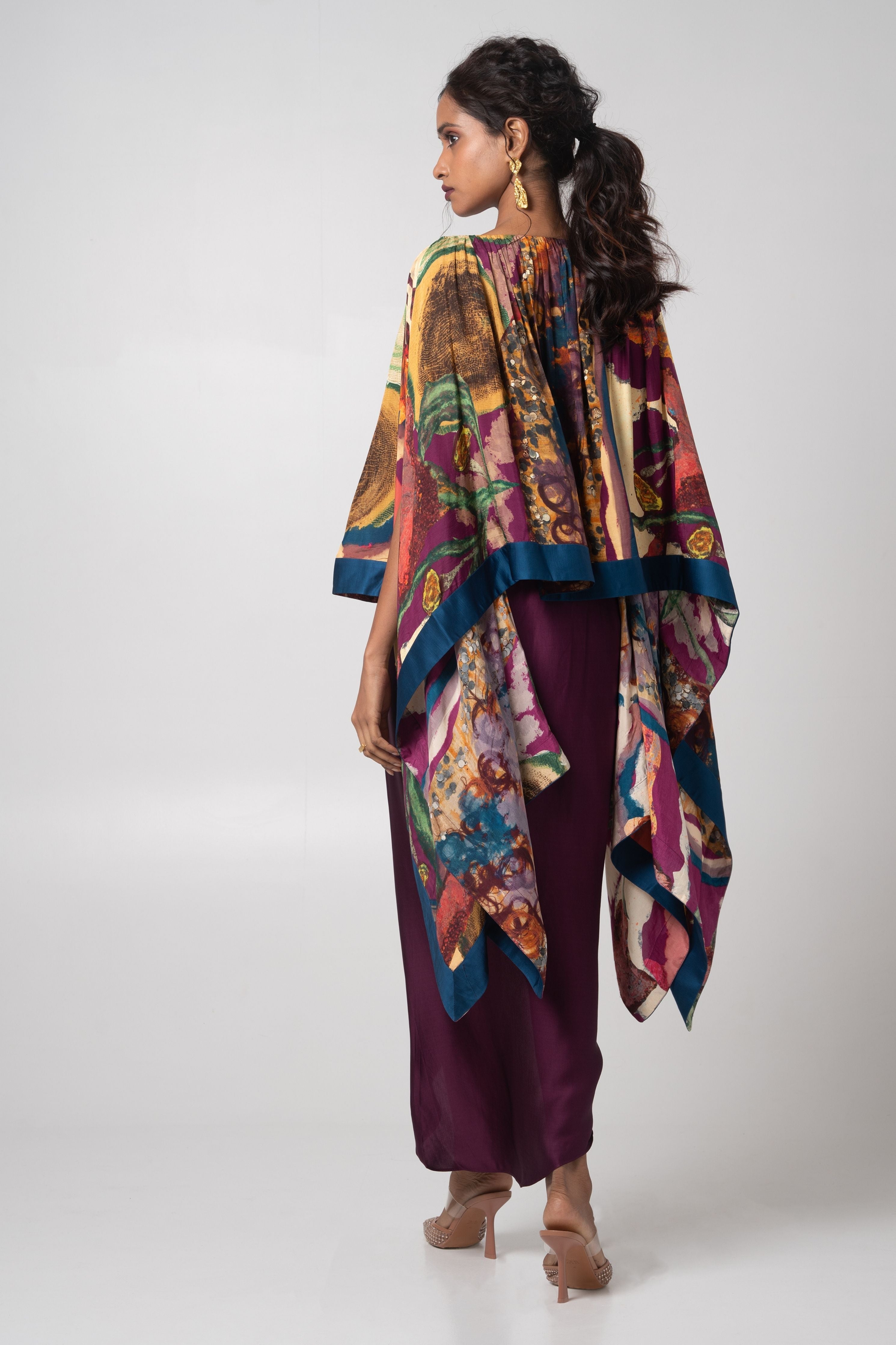 Dawn Poncho Set