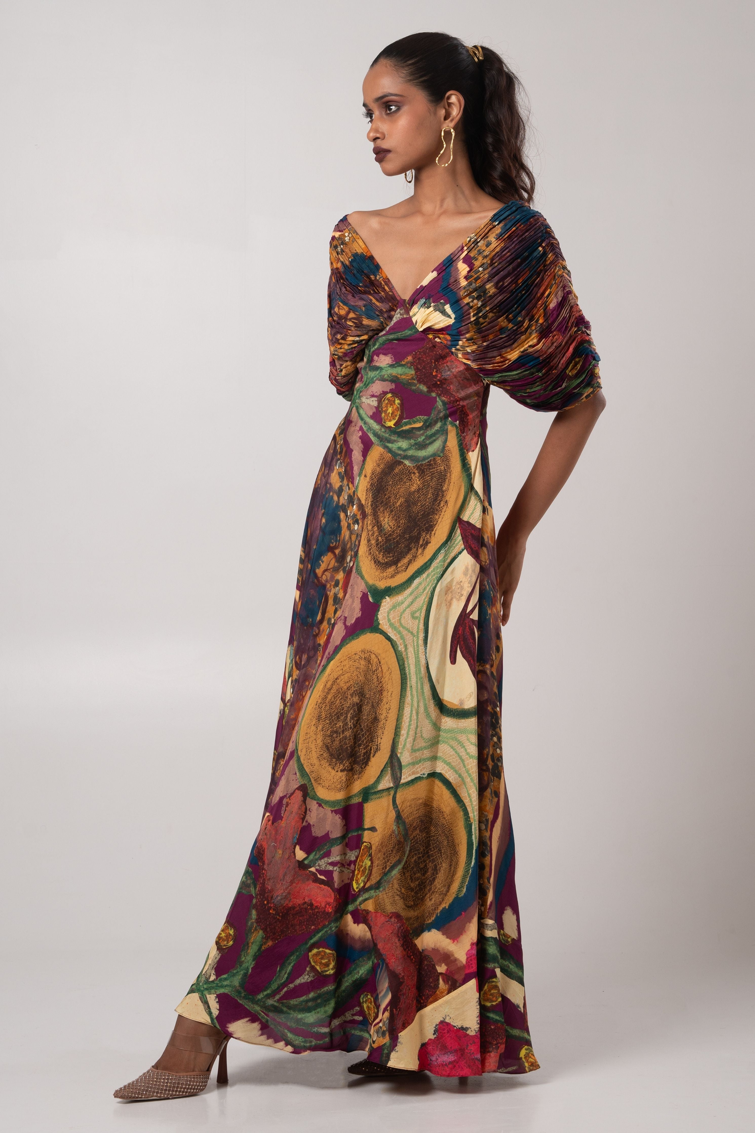 Dawn Pleated Maxi