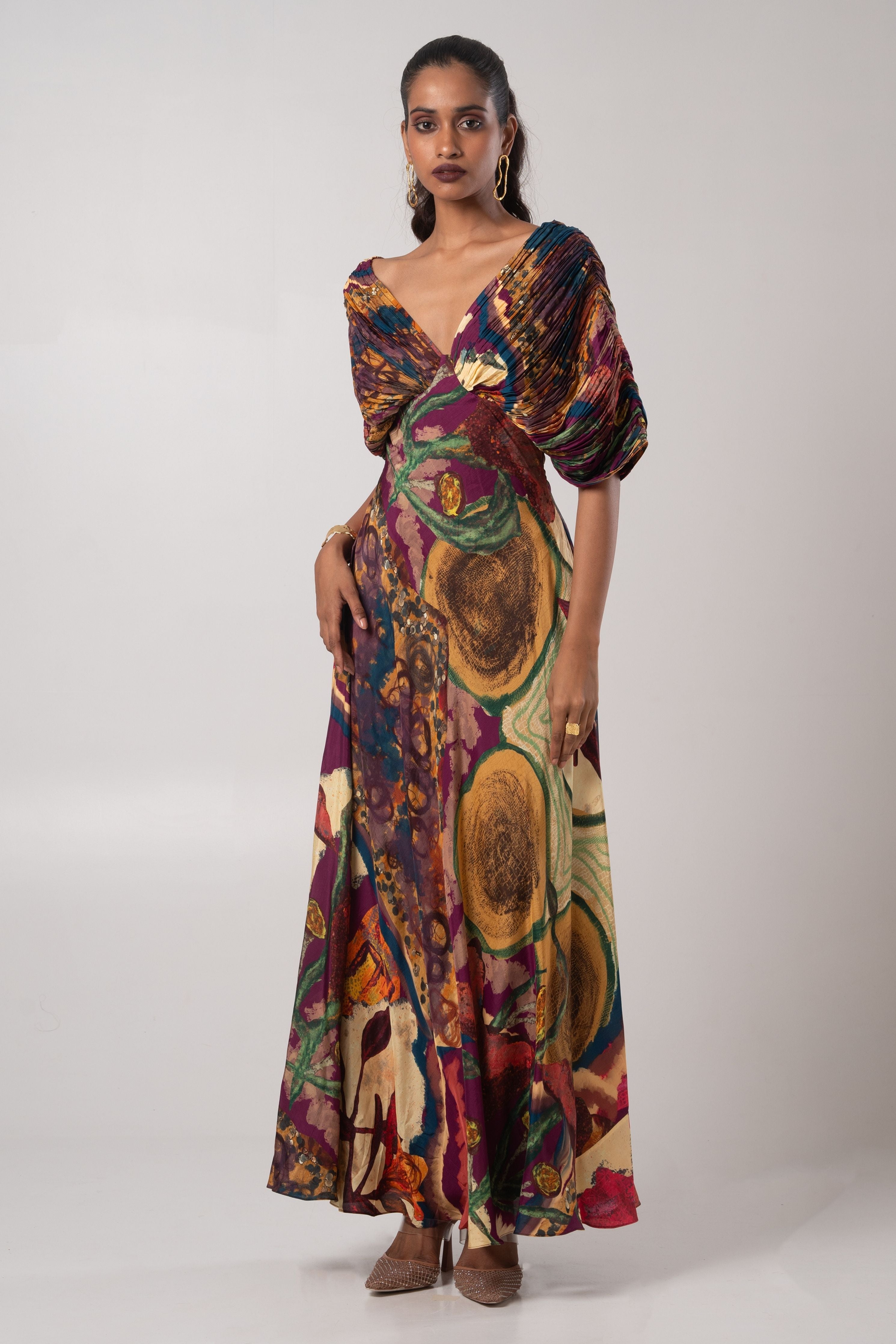 Dawn Pleated Maxi