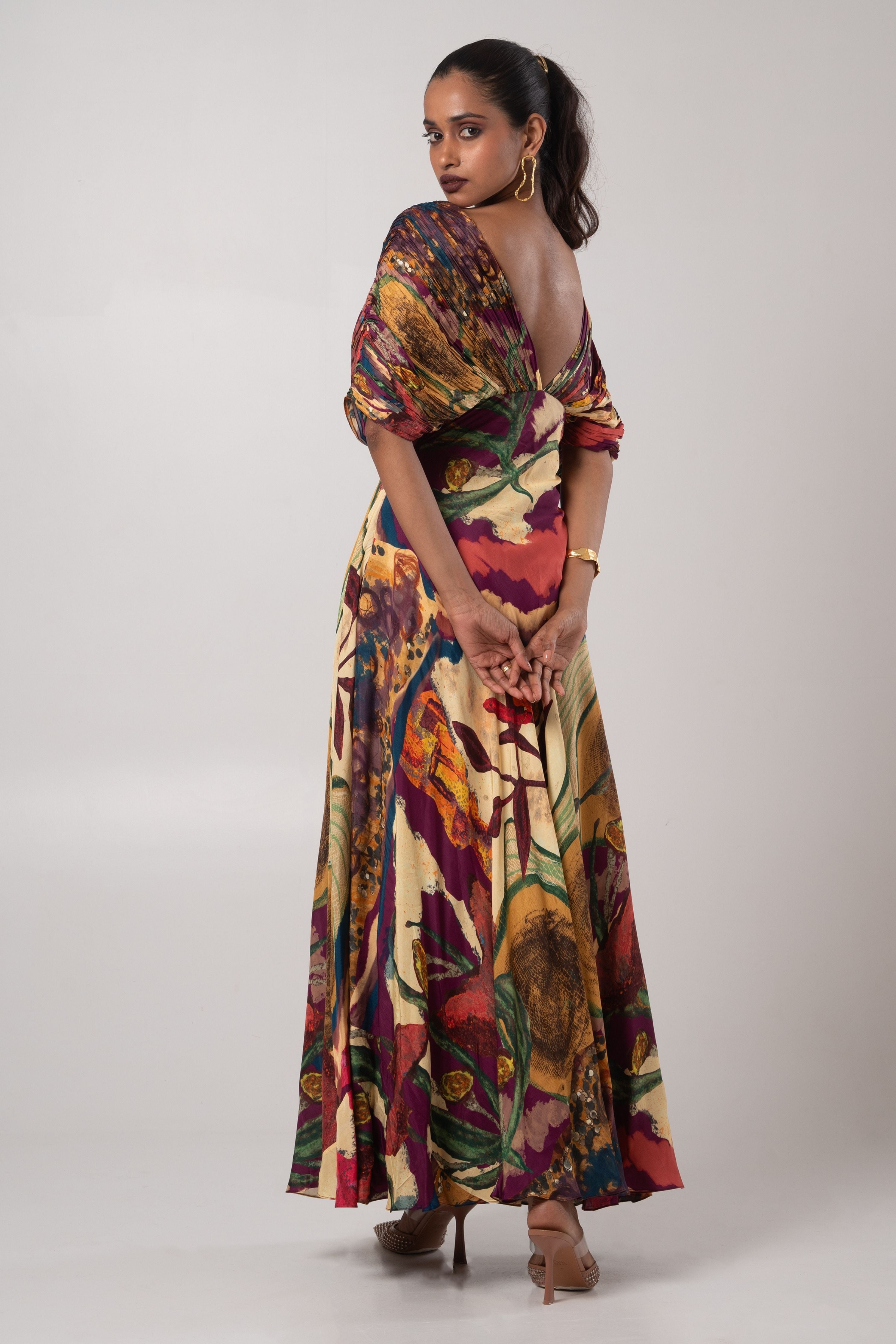Dawn Pleated Maxi
