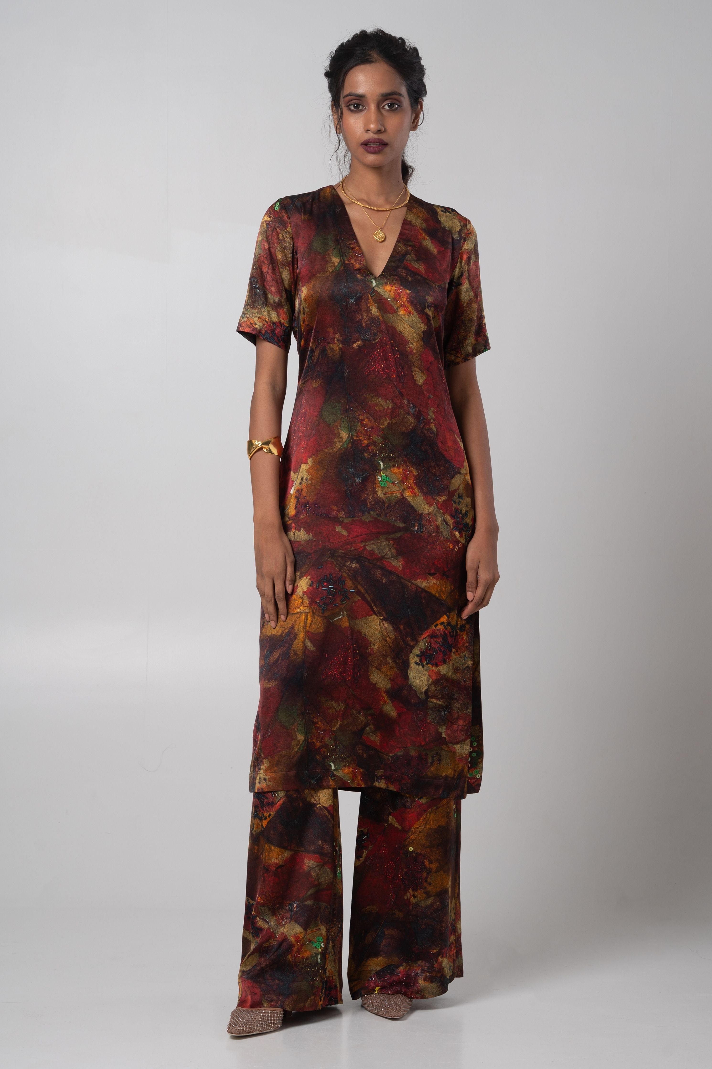 Sepia Kurta Set