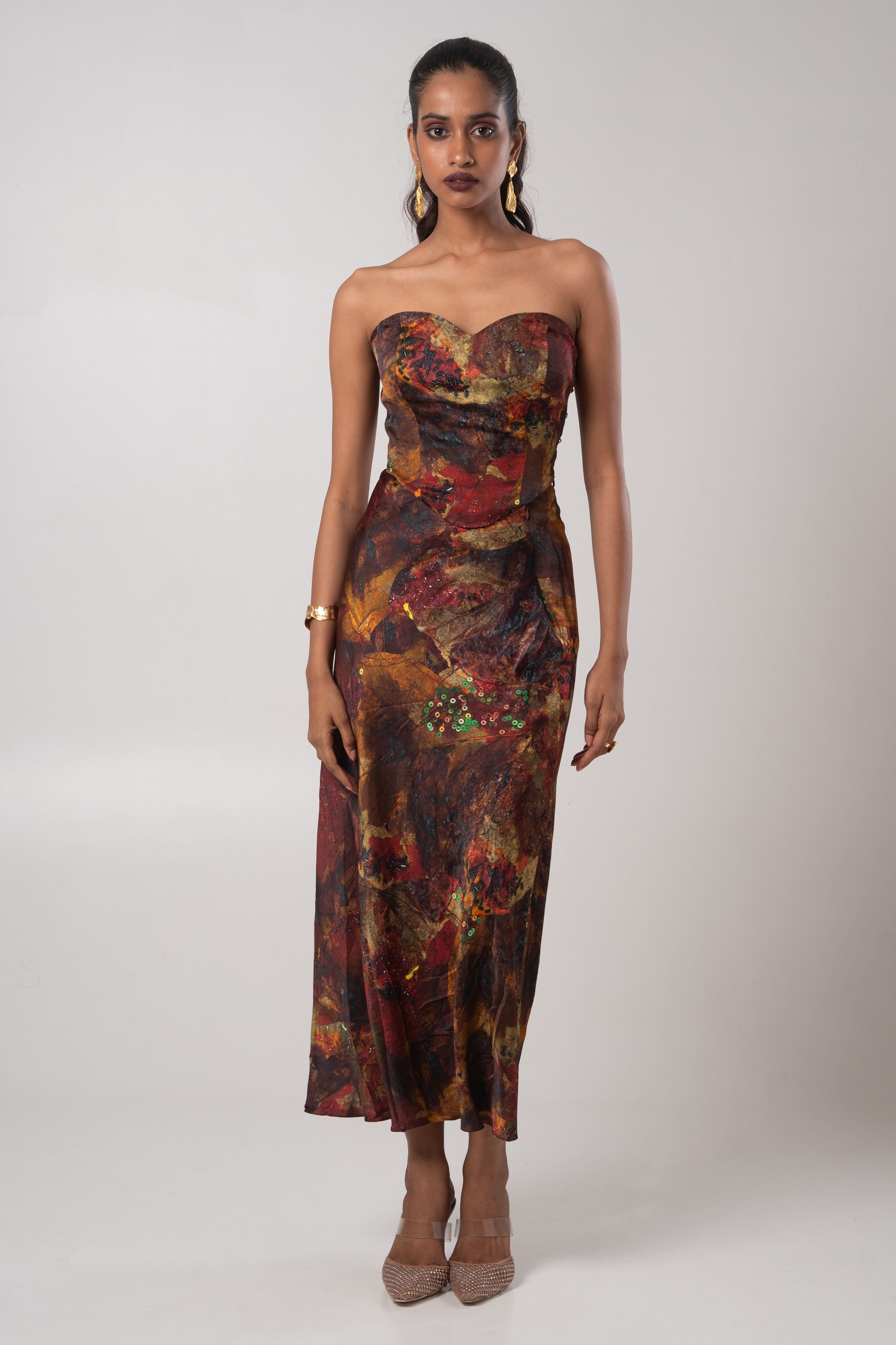 Sepia Skirt Set