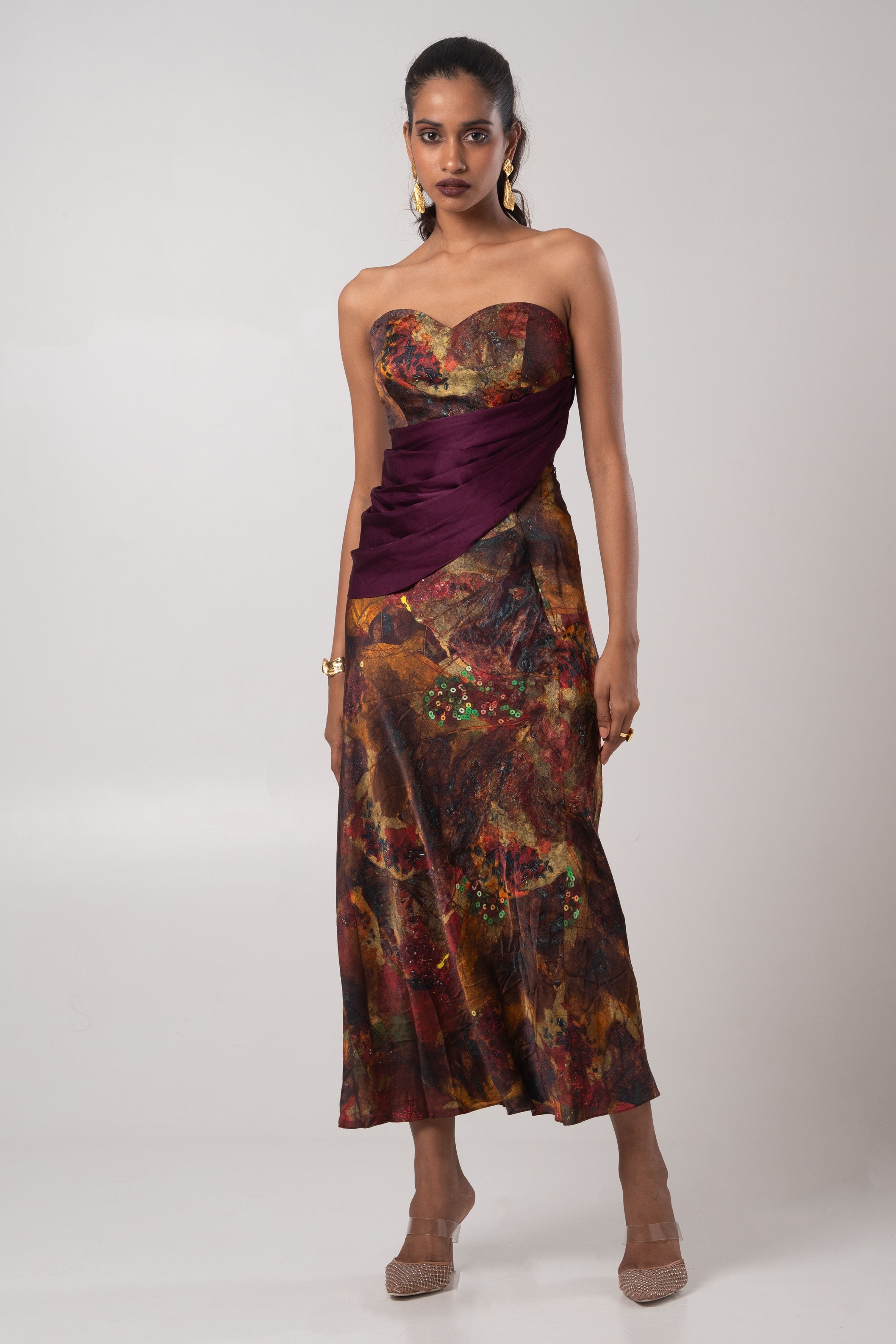 Sepia Skirt Set