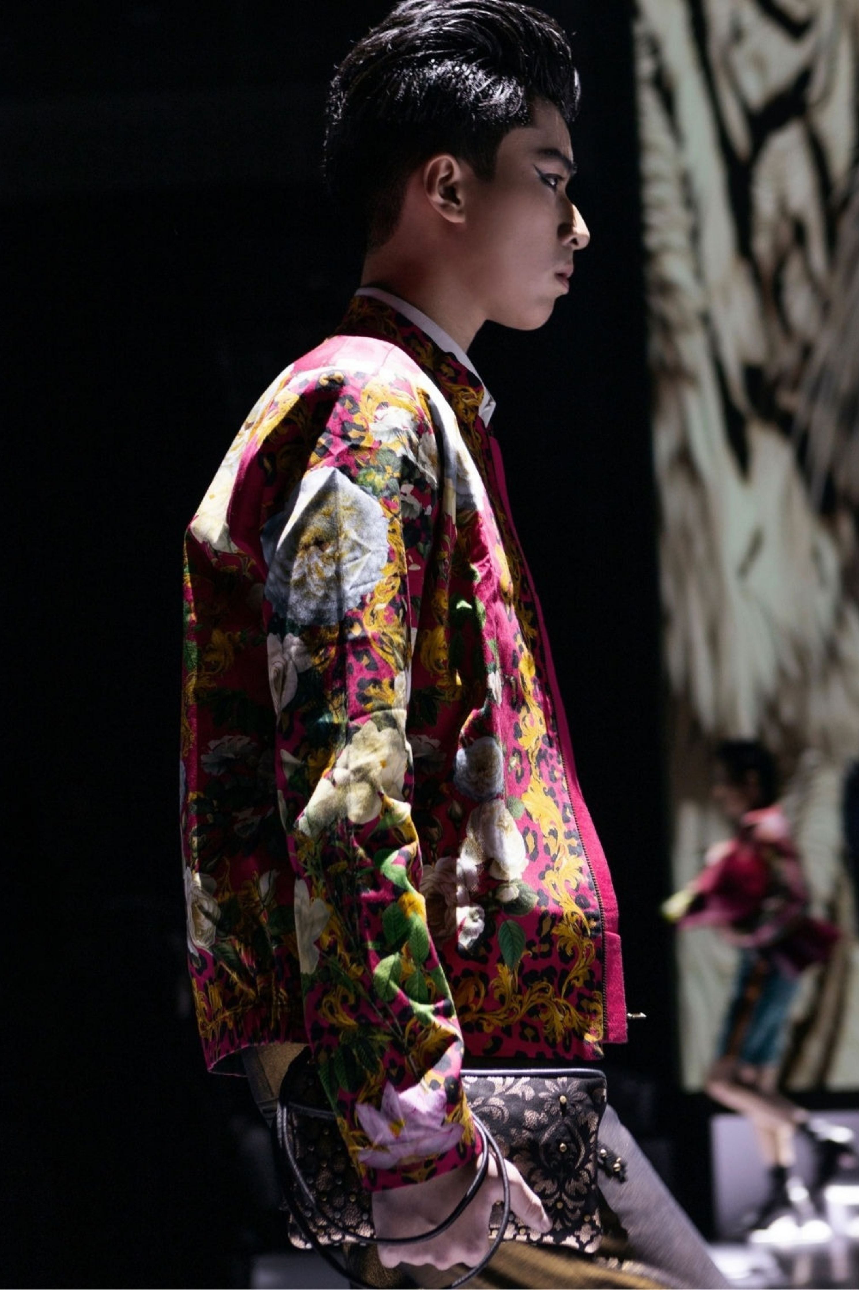 Wild Monarch Printed Bomber Jacket