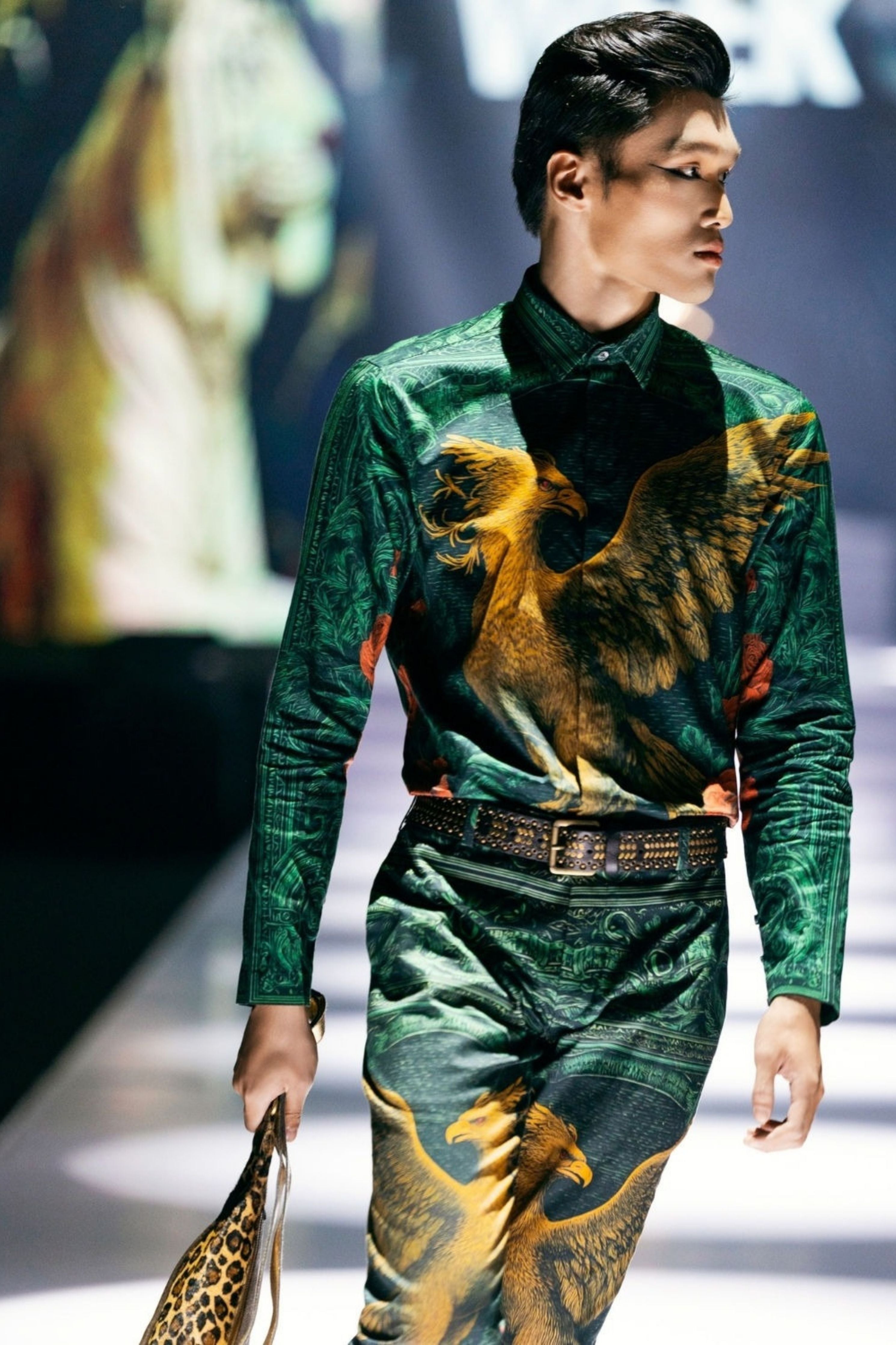 Rising Phoenix Printed Coord Set