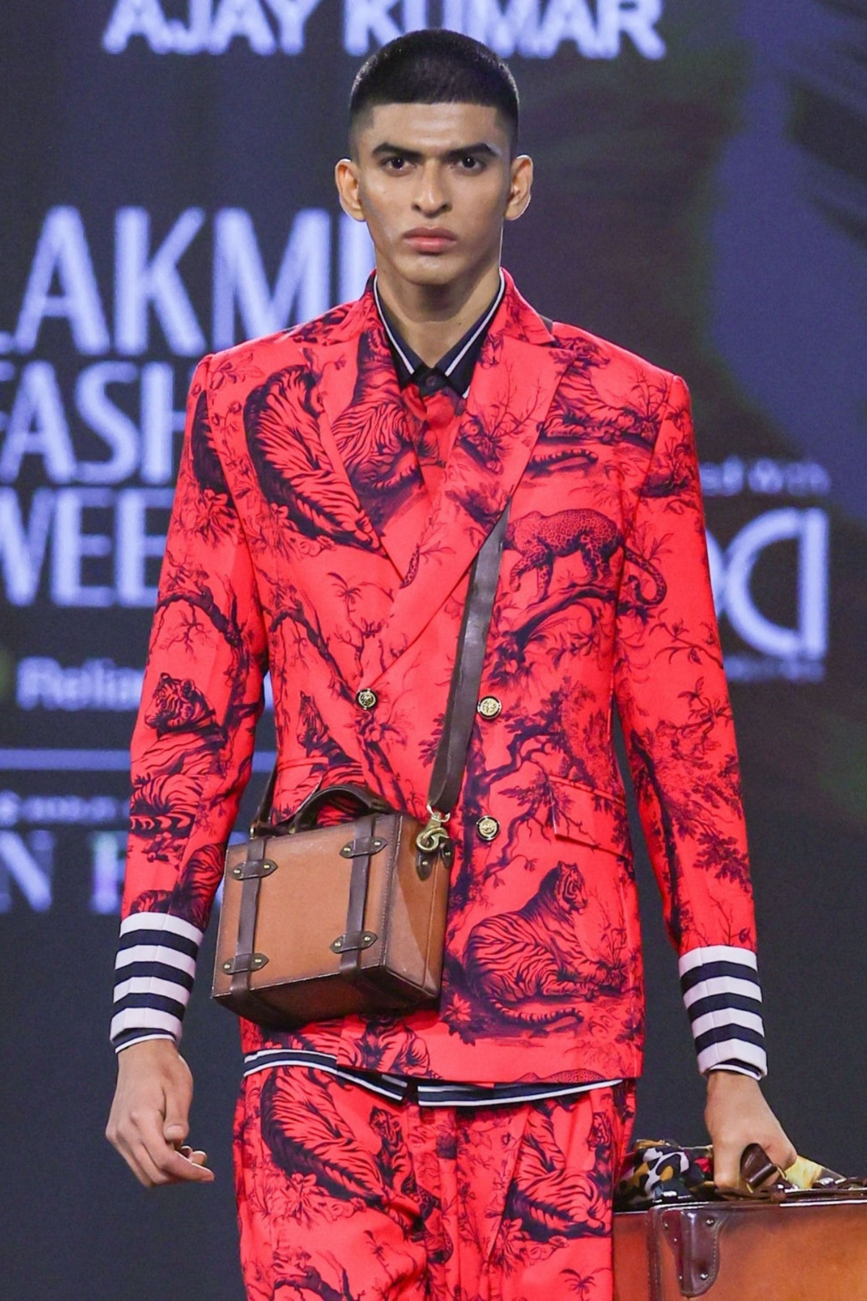 Avion Delft Style Printed Shirt