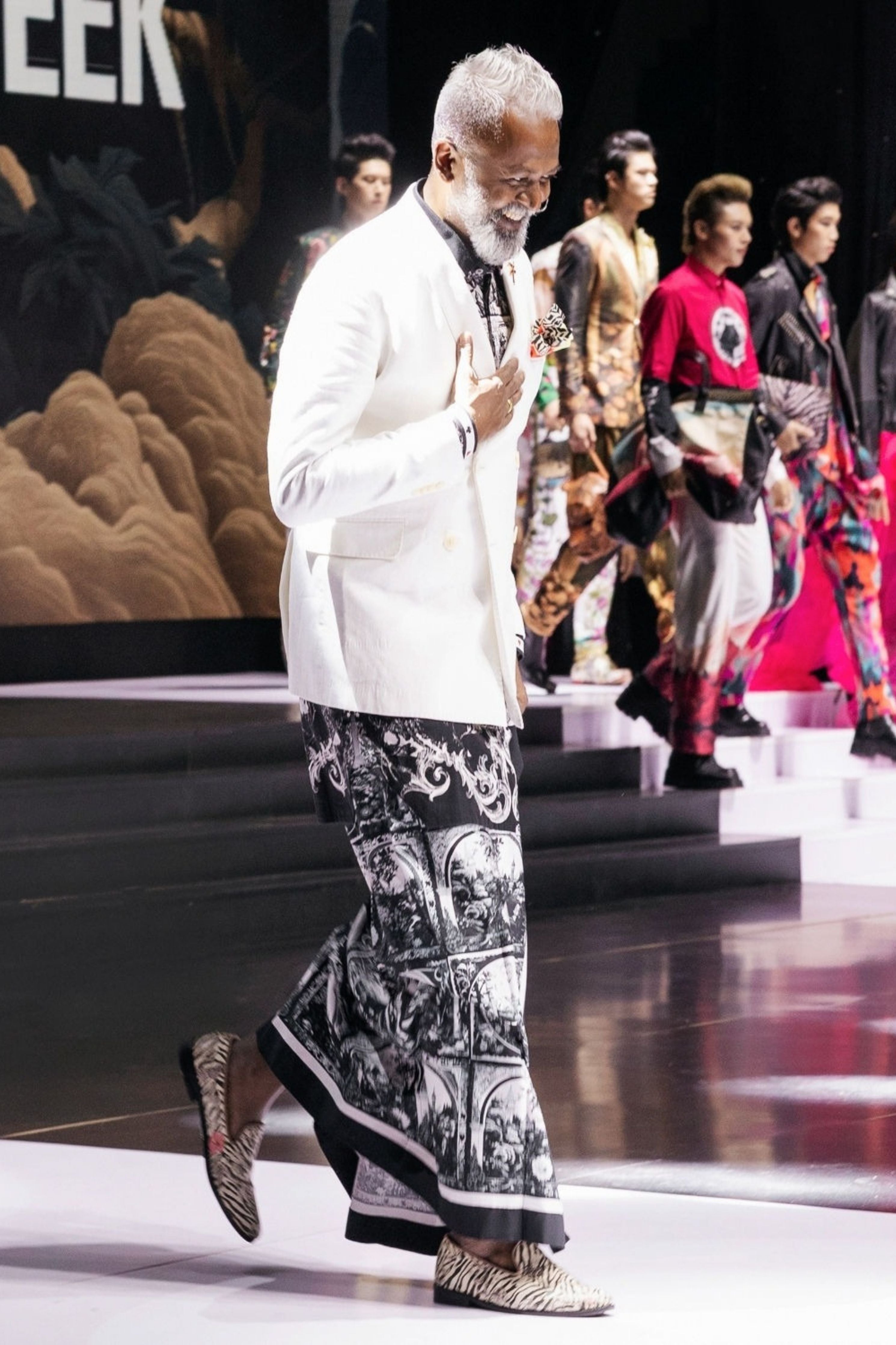 Baroque Pre-Pleated Sarong Dhoti