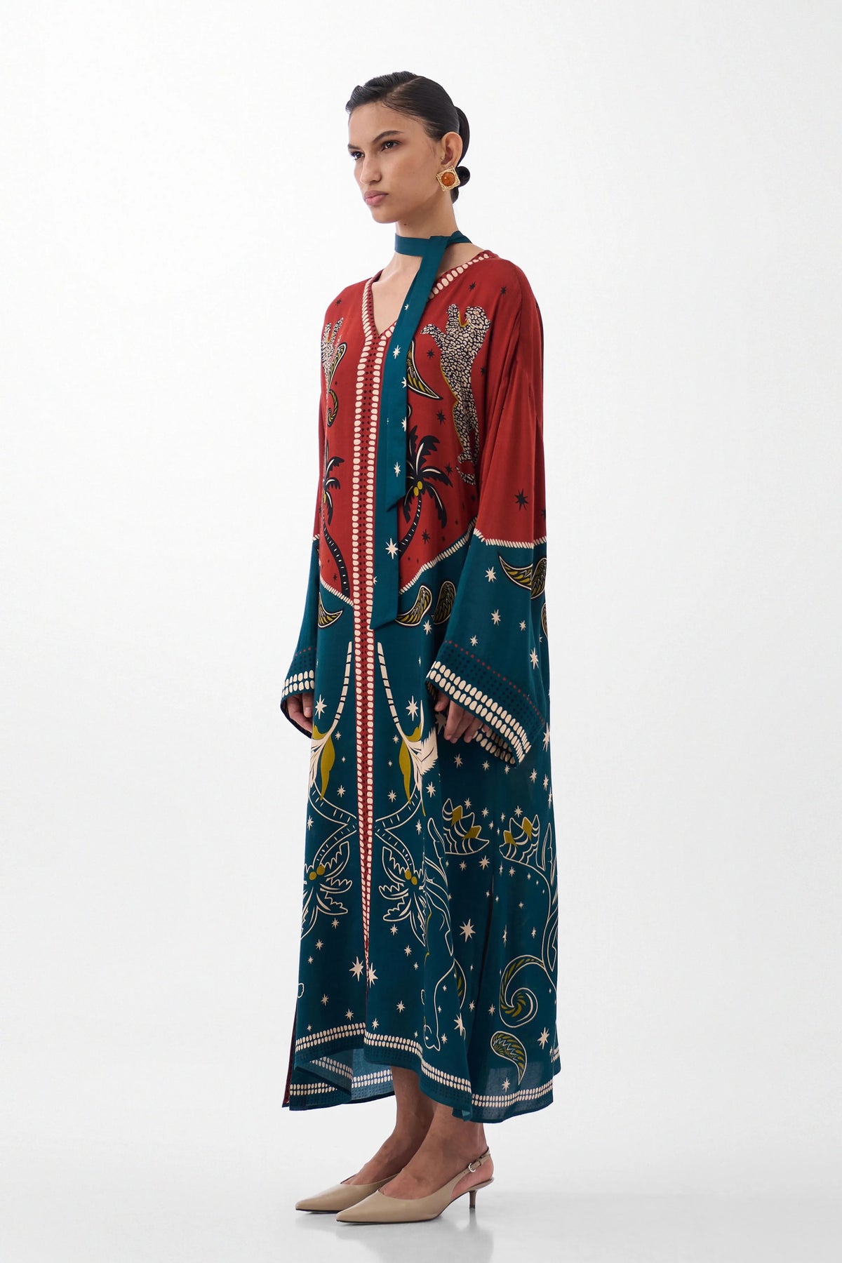 Adah Kaftan Nocturnal Jungle