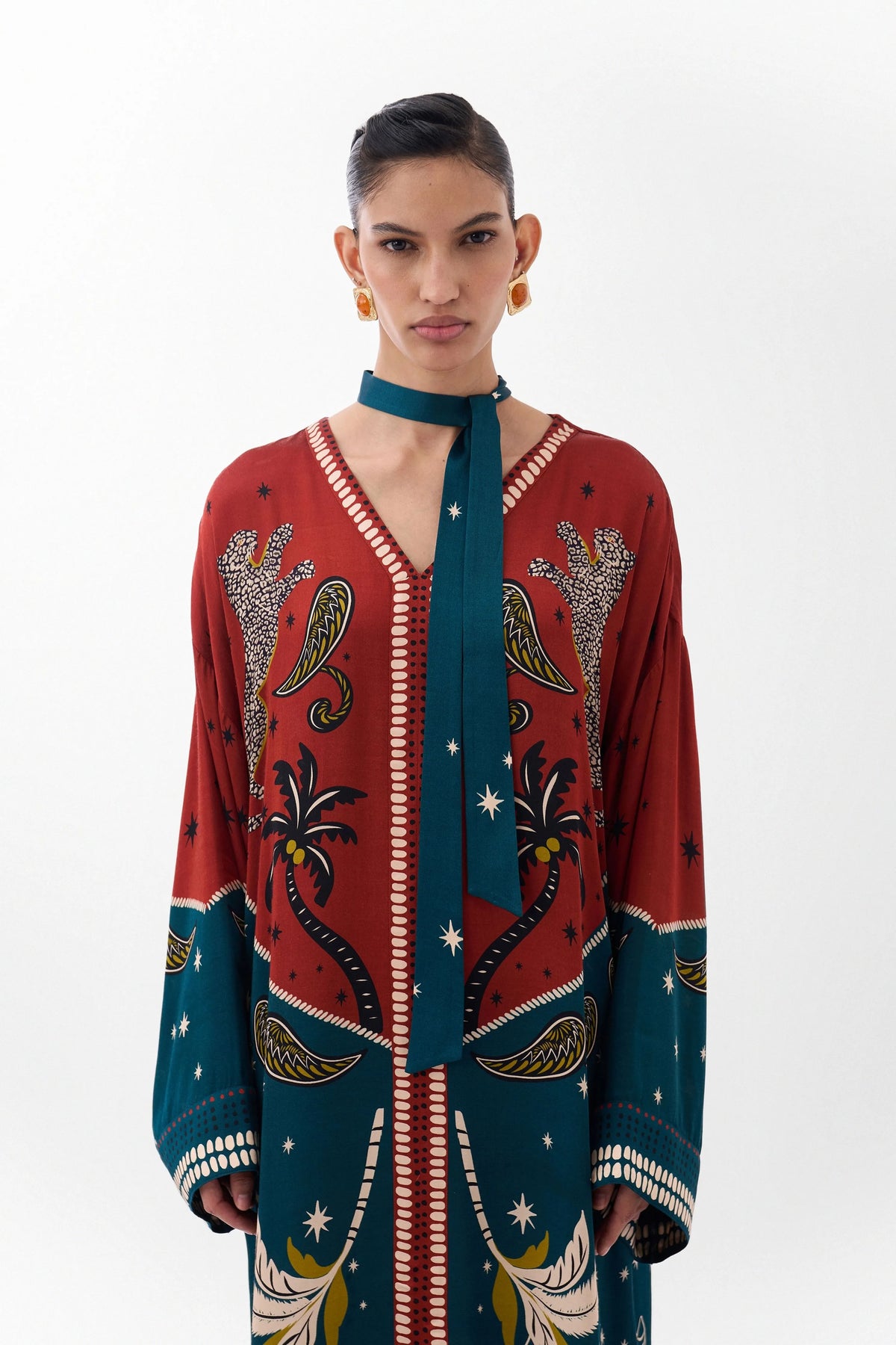Adah Kaftan Nocturnal Jungle