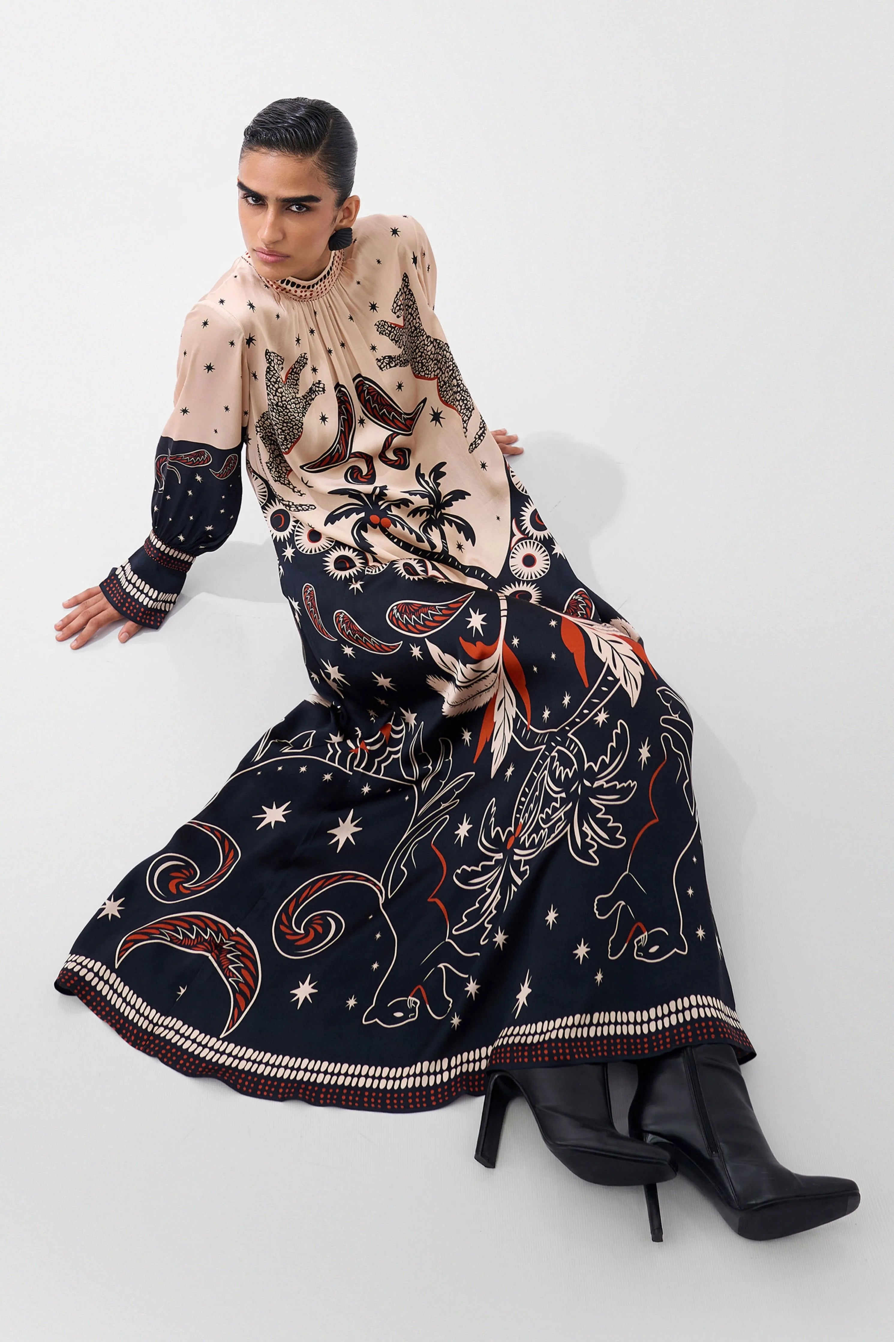 Amber Maxi Nocturnal Jungle