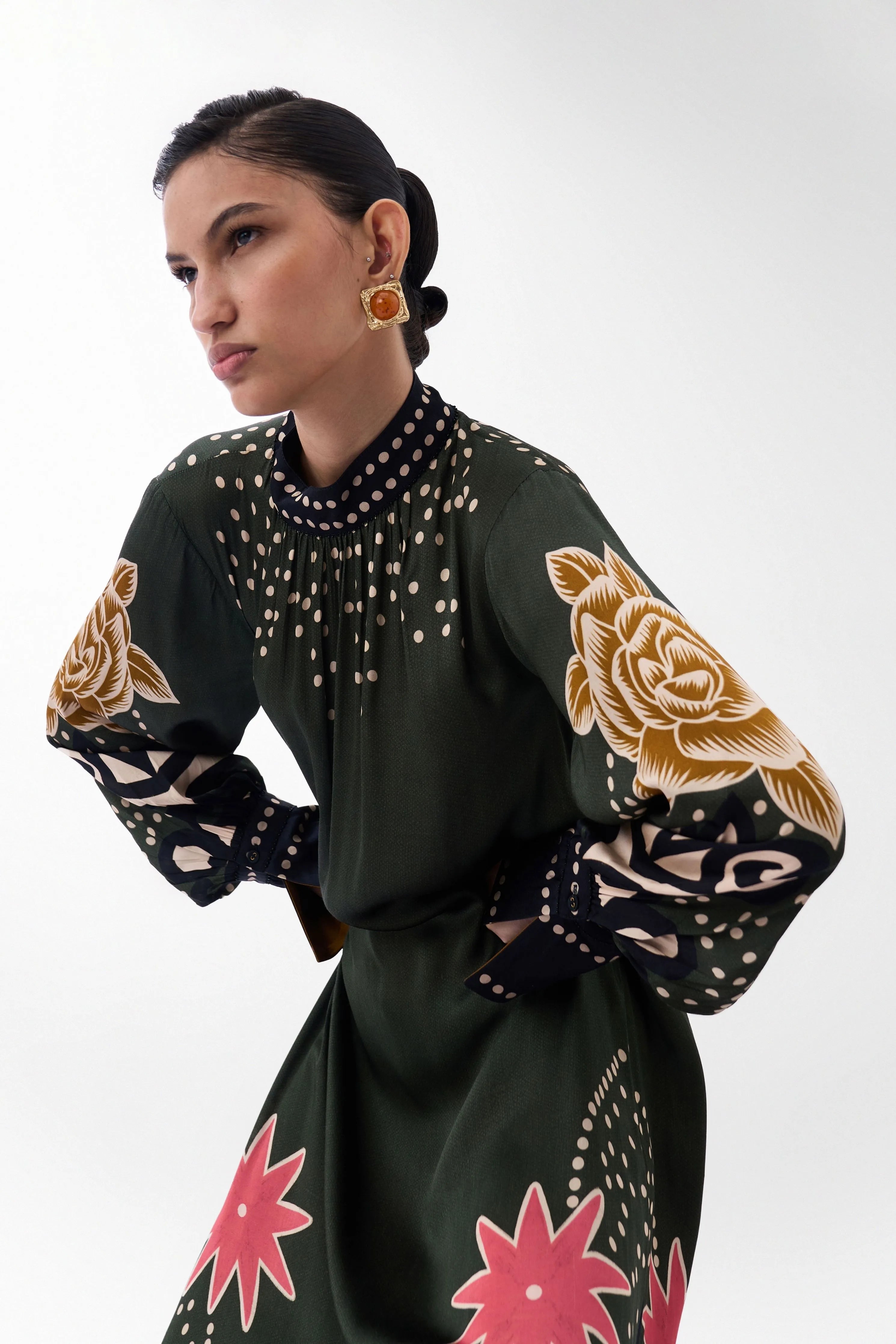 Amber Maxi Old Rose