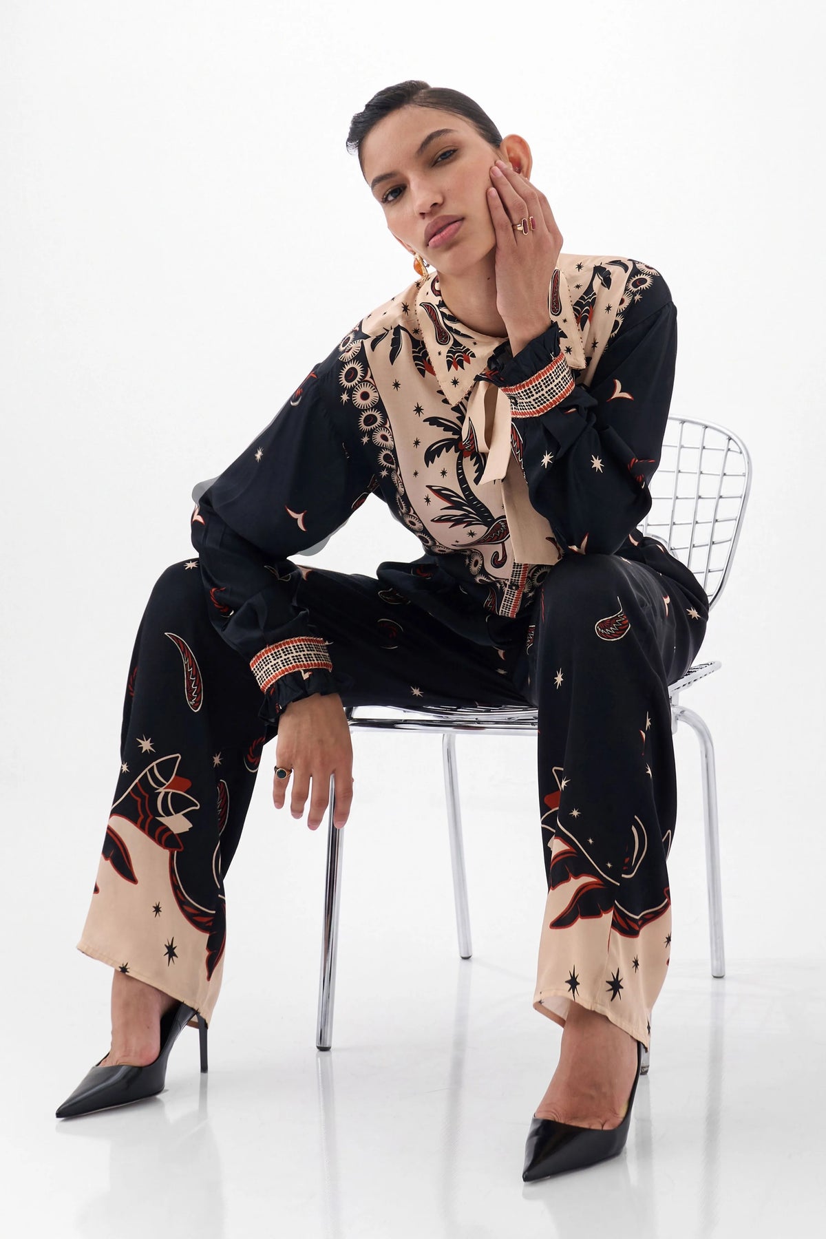 Iris Shirt Nocturnal Jungle