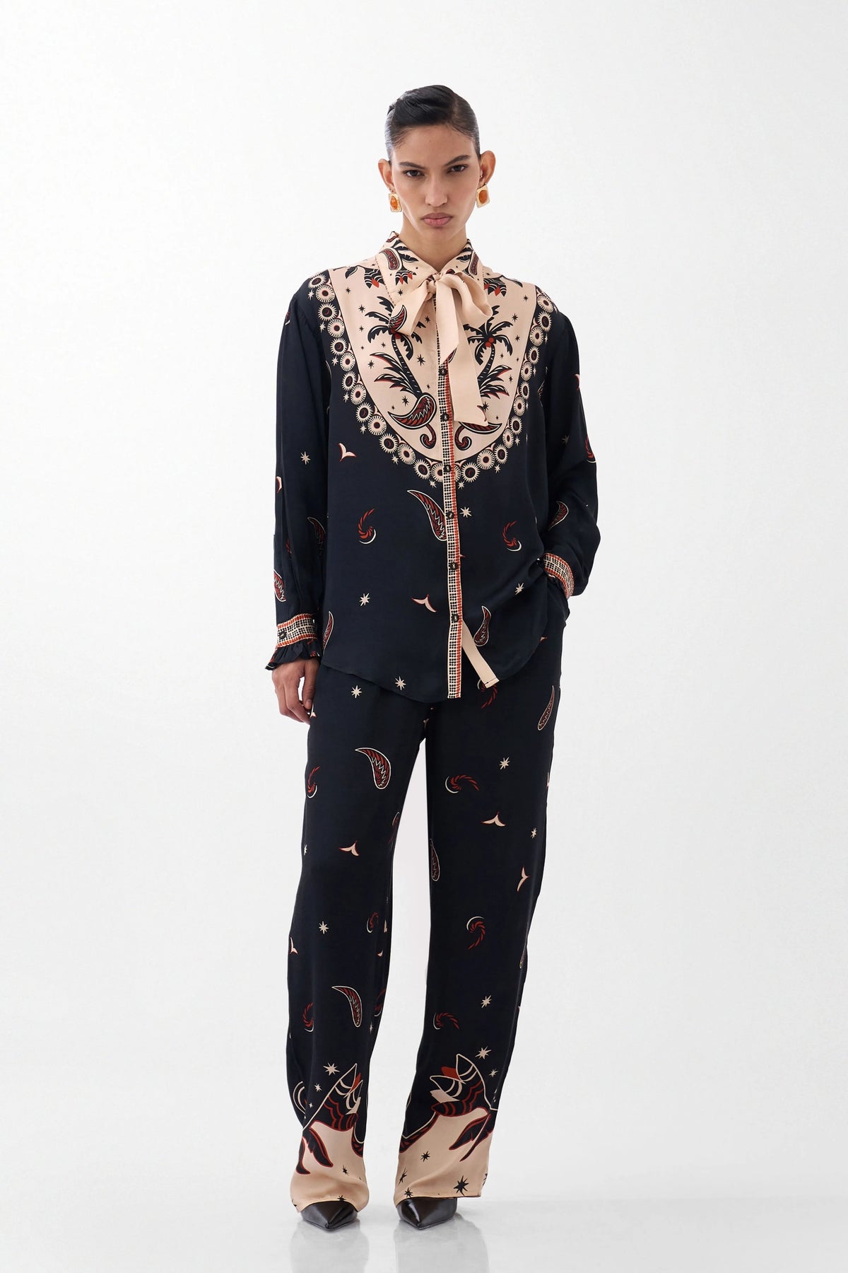 Thais Pants Nocturnal Jungle