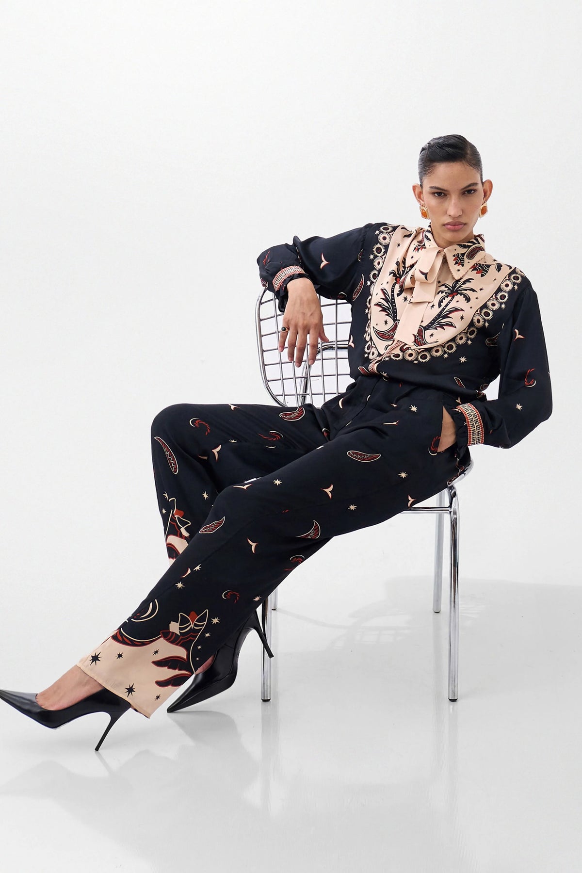 Thais Pants Nocturnal Jungle