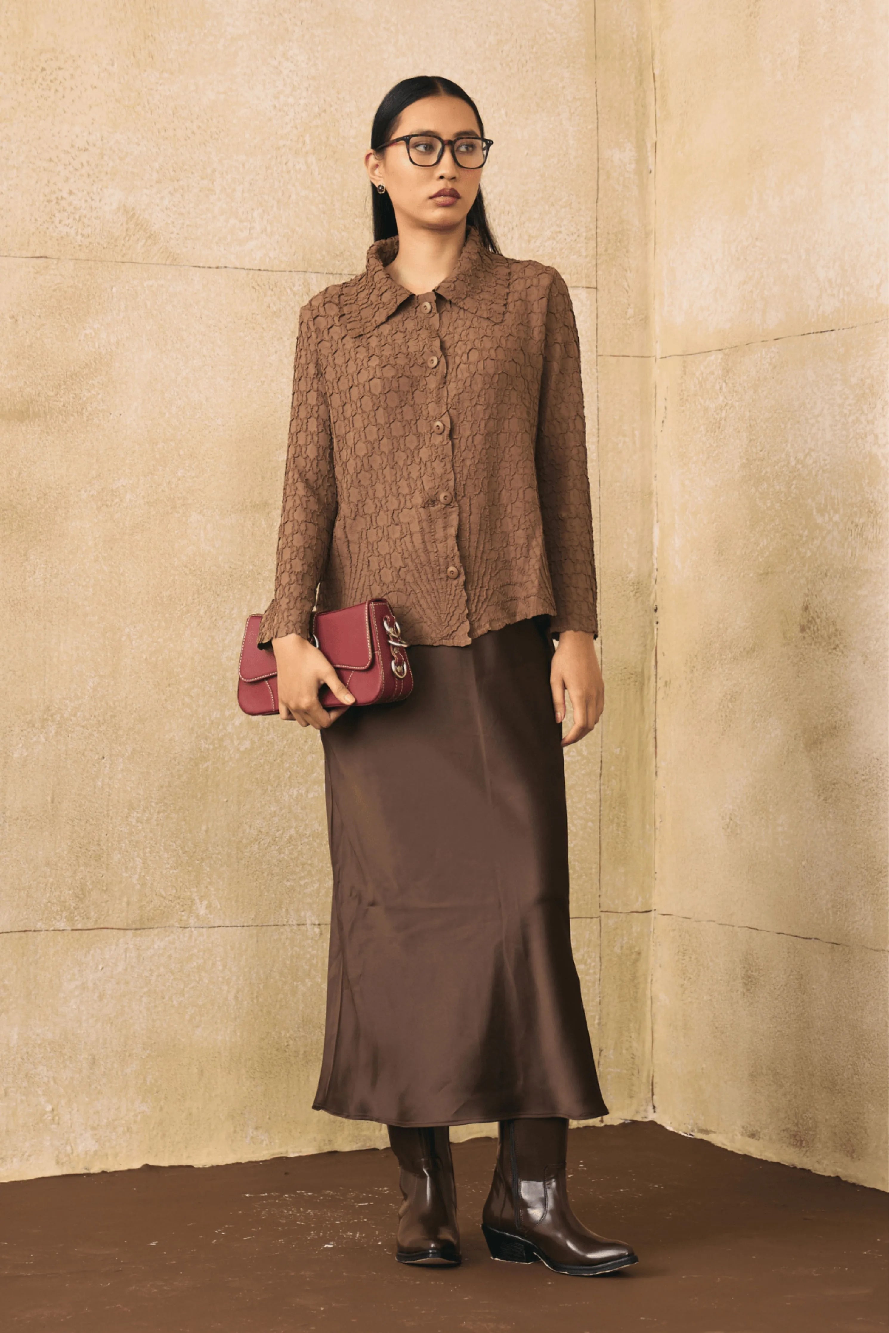 Brown Azua Shirt