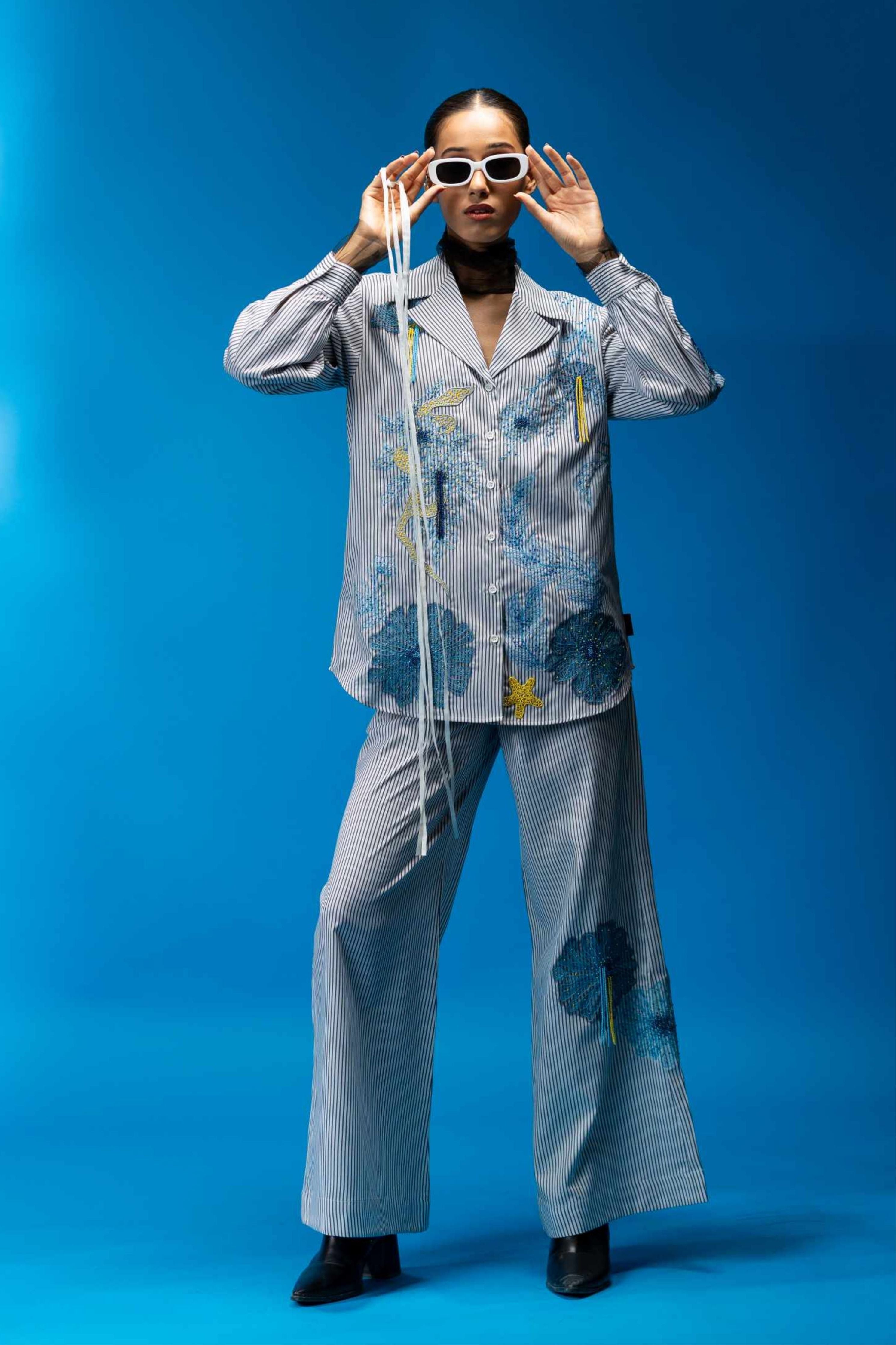 Azurea Floral Co-Ord Set