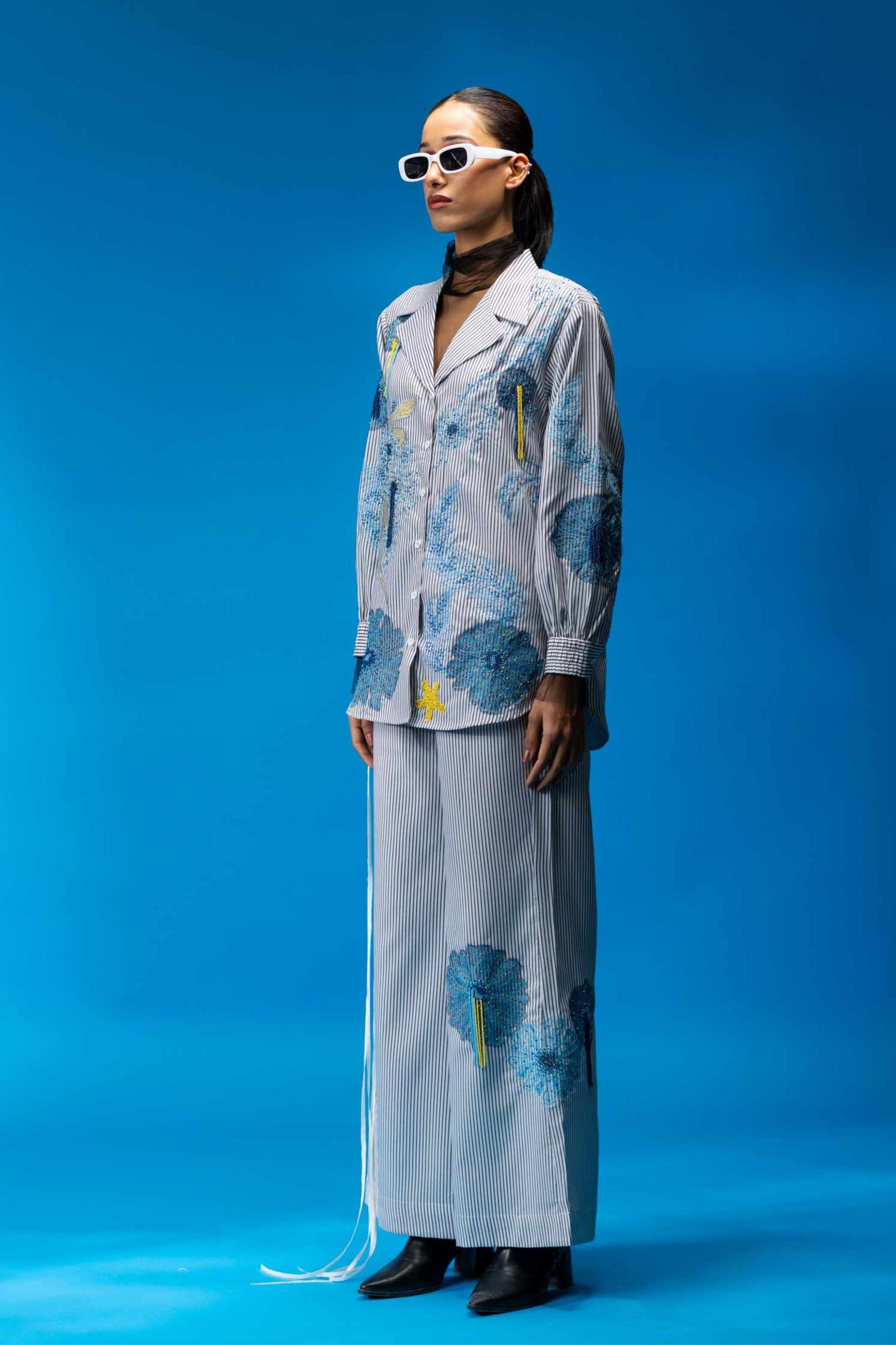 Azurea Floral Co-Ord Set
