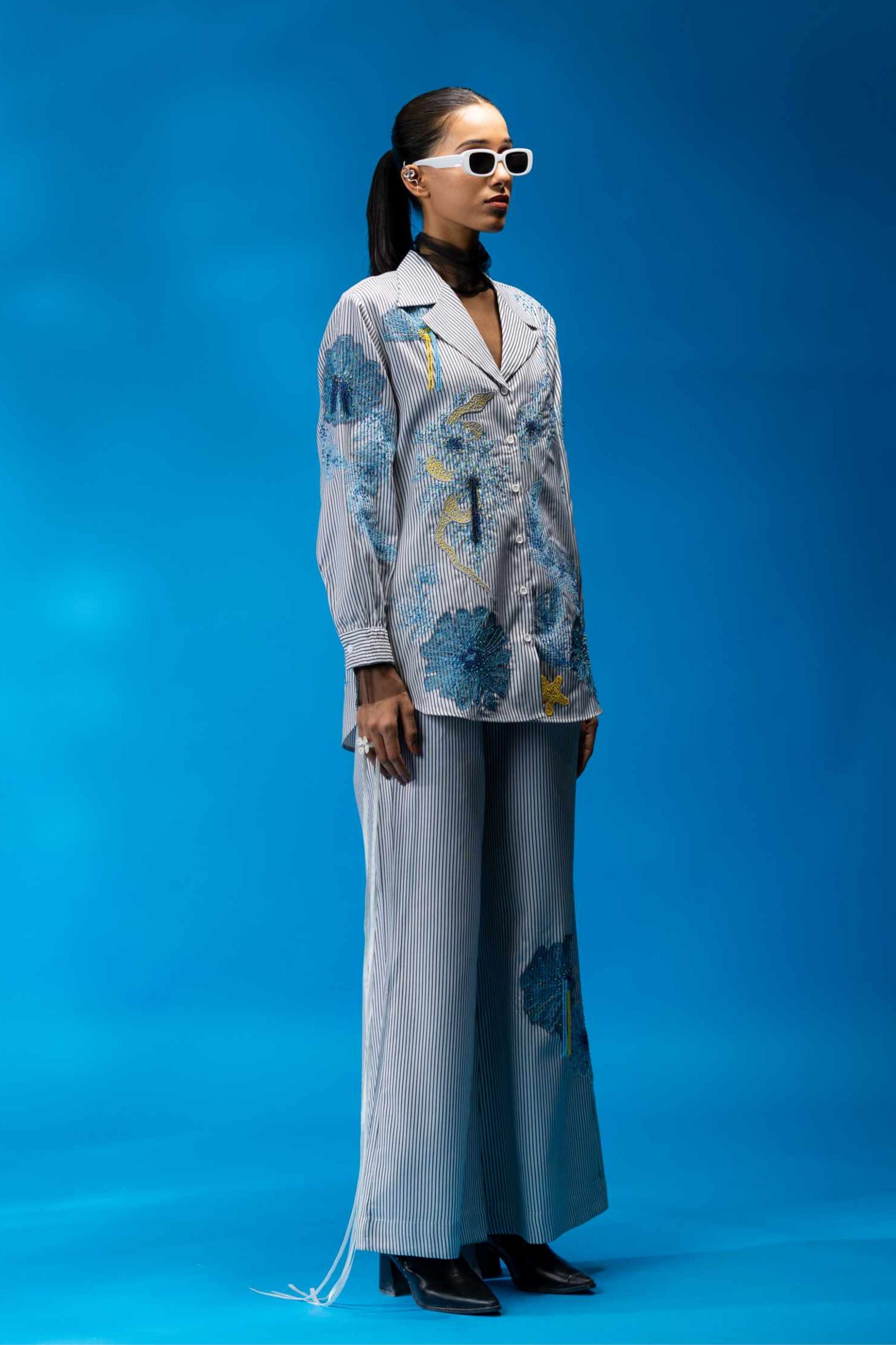 Azurea Floral Co-Ord Set