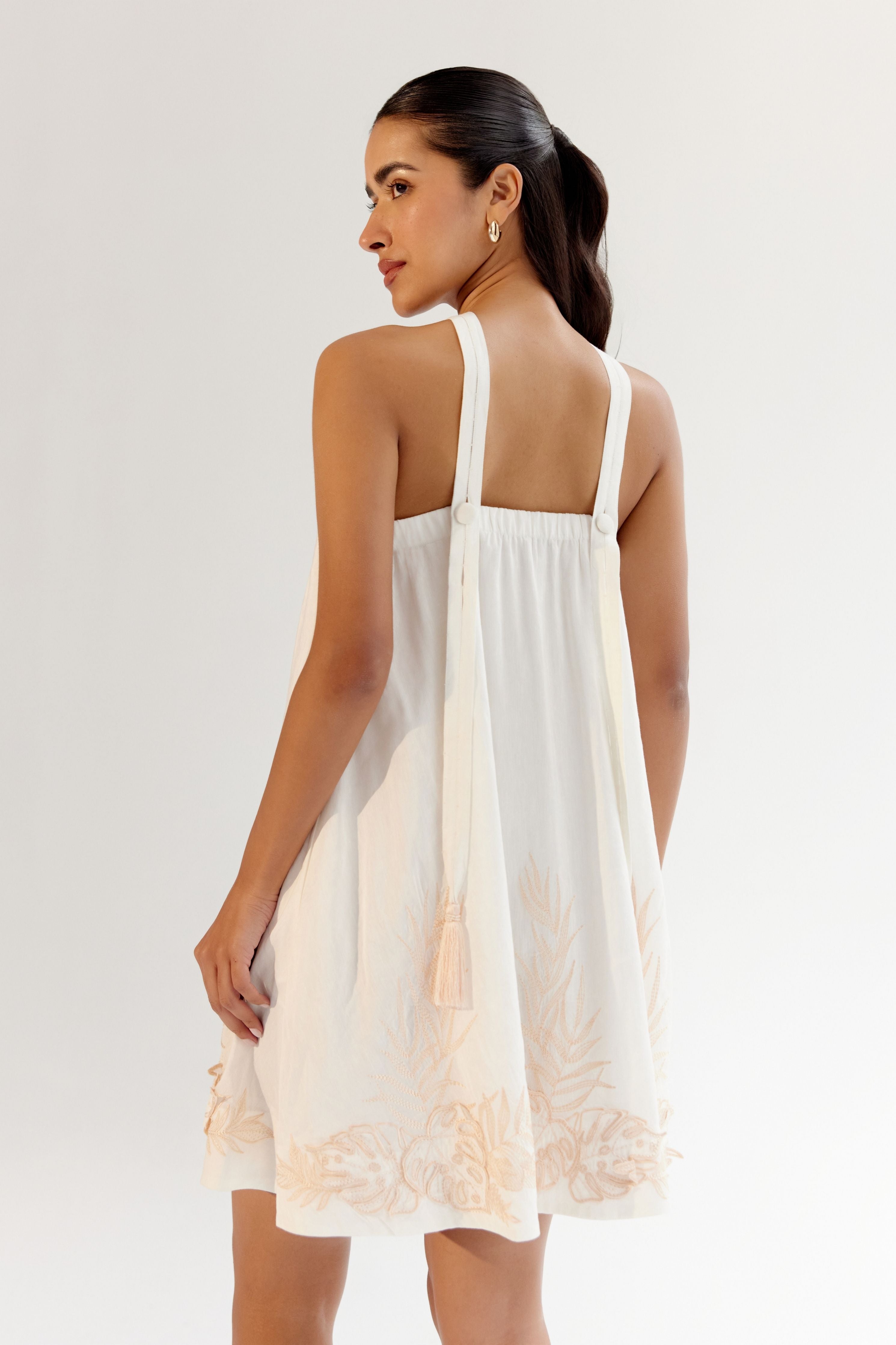 White Aida Mini Dress