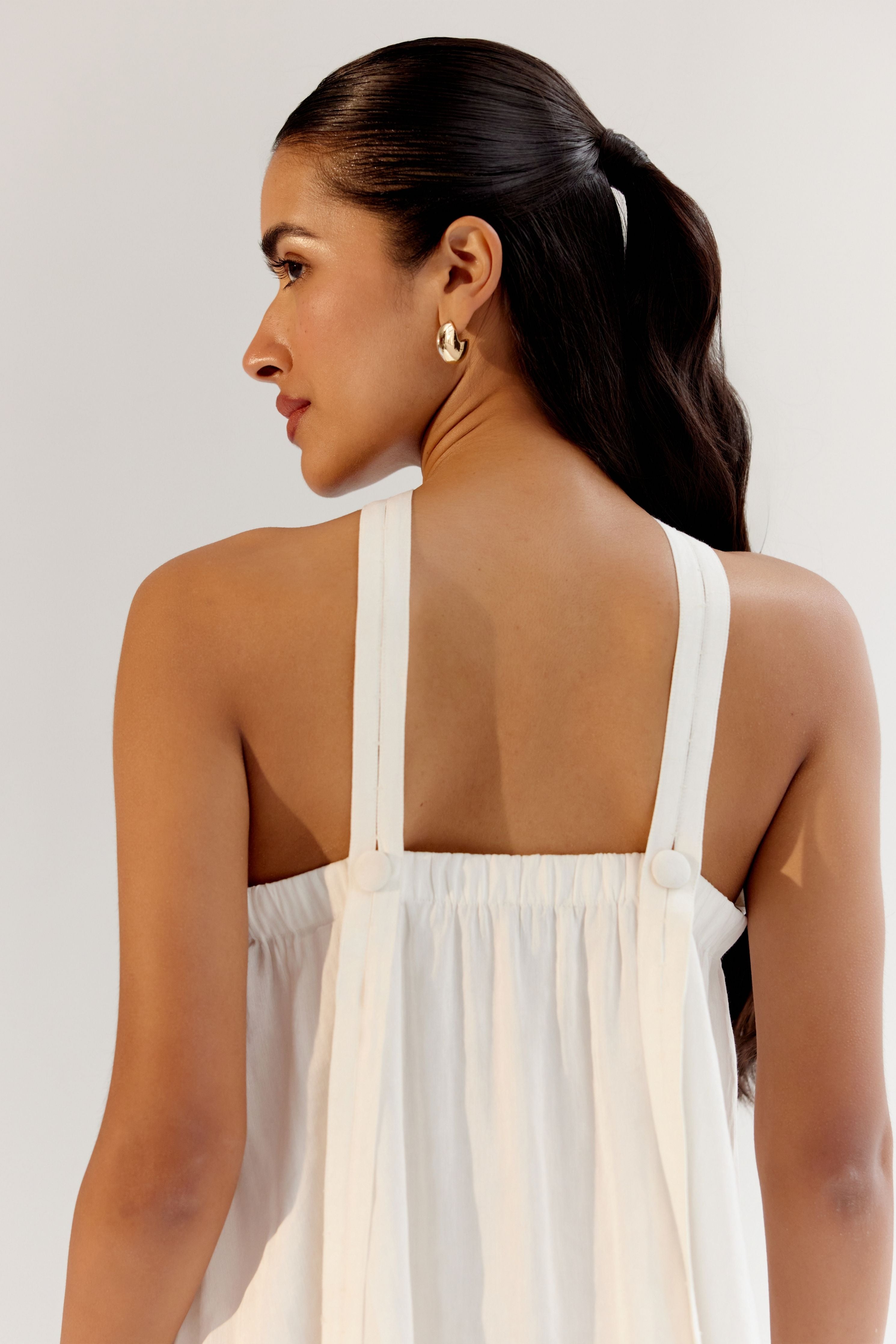 White Aida Mini Dress