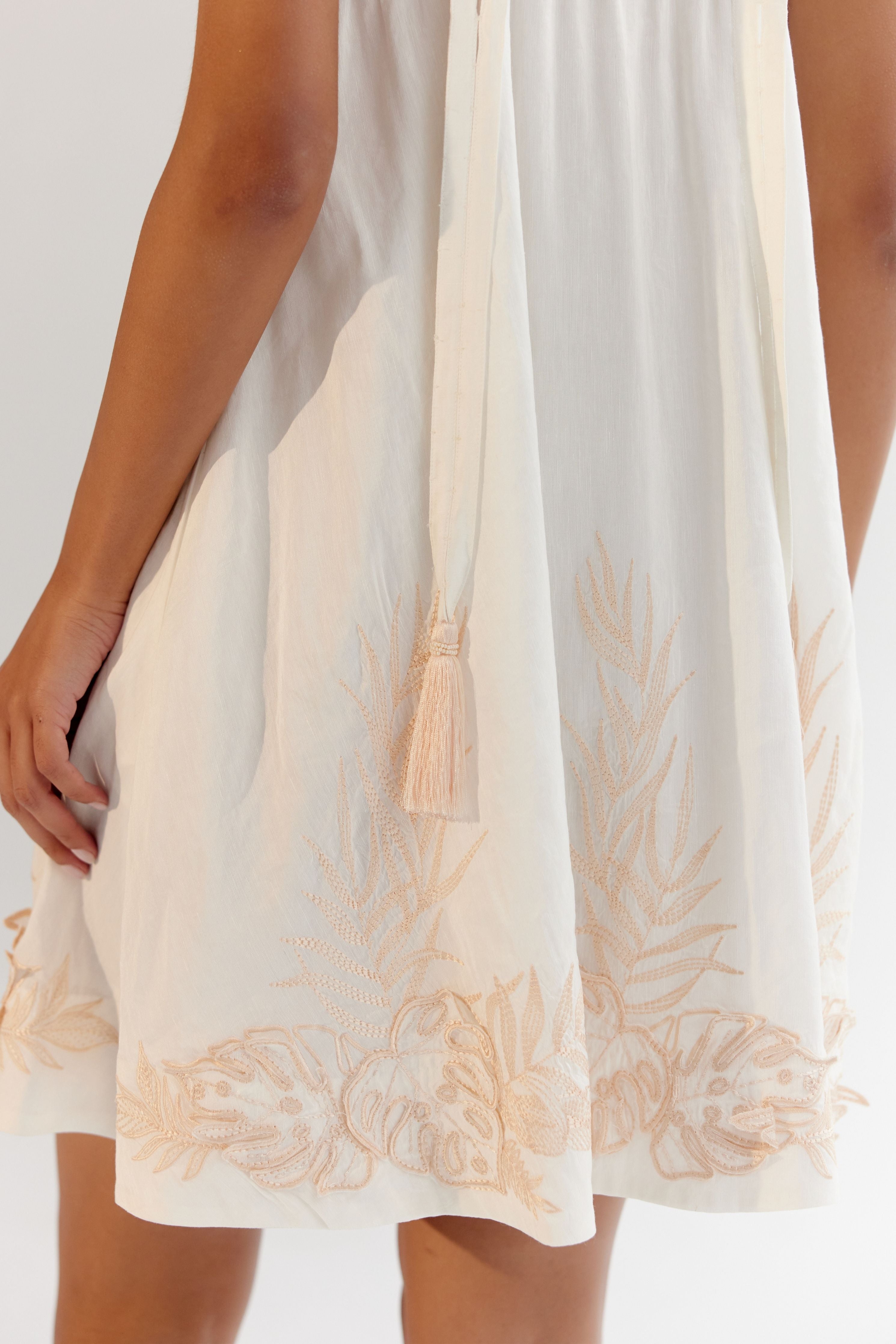 White Aida Mini Dress