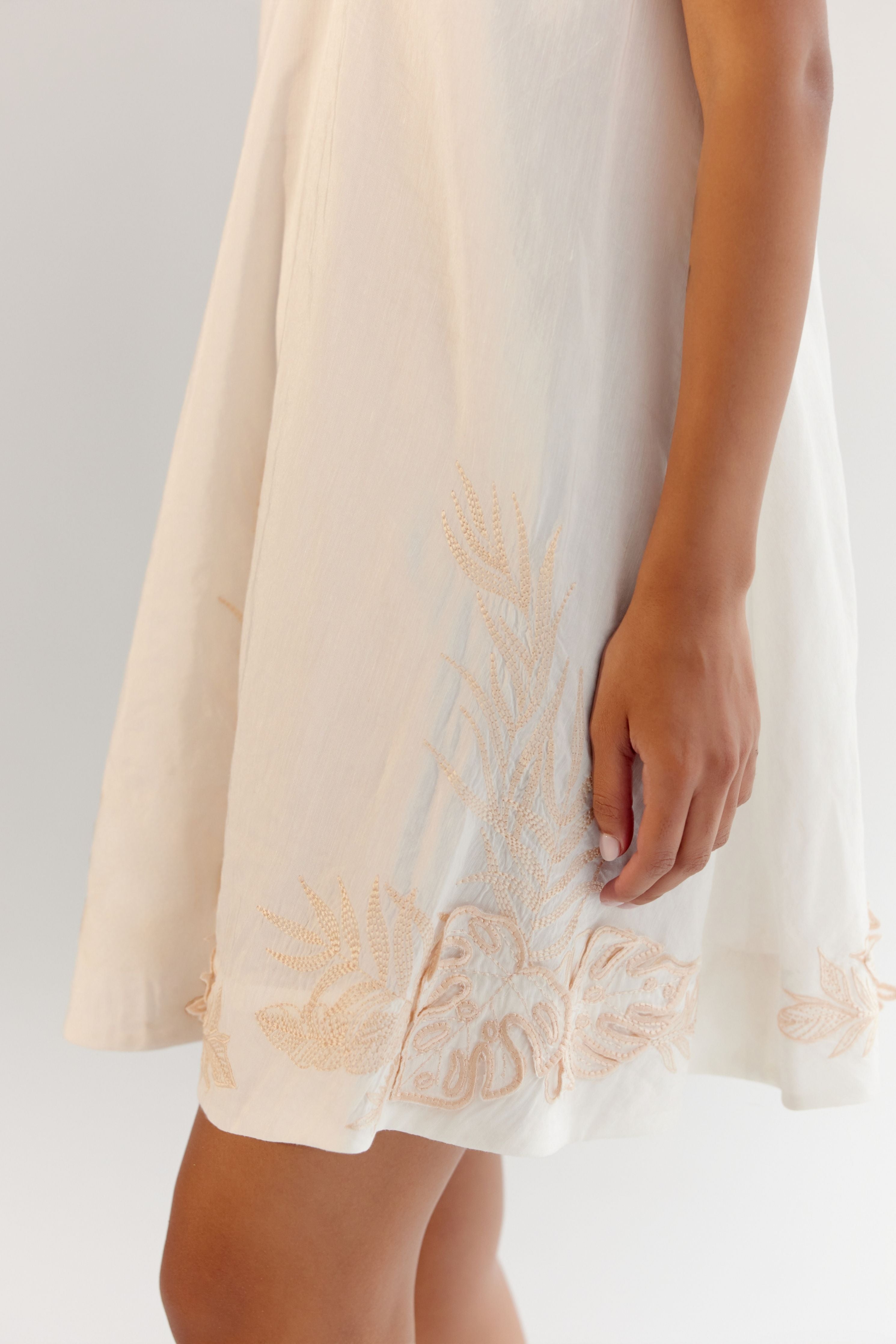 White Aida Mini Dress