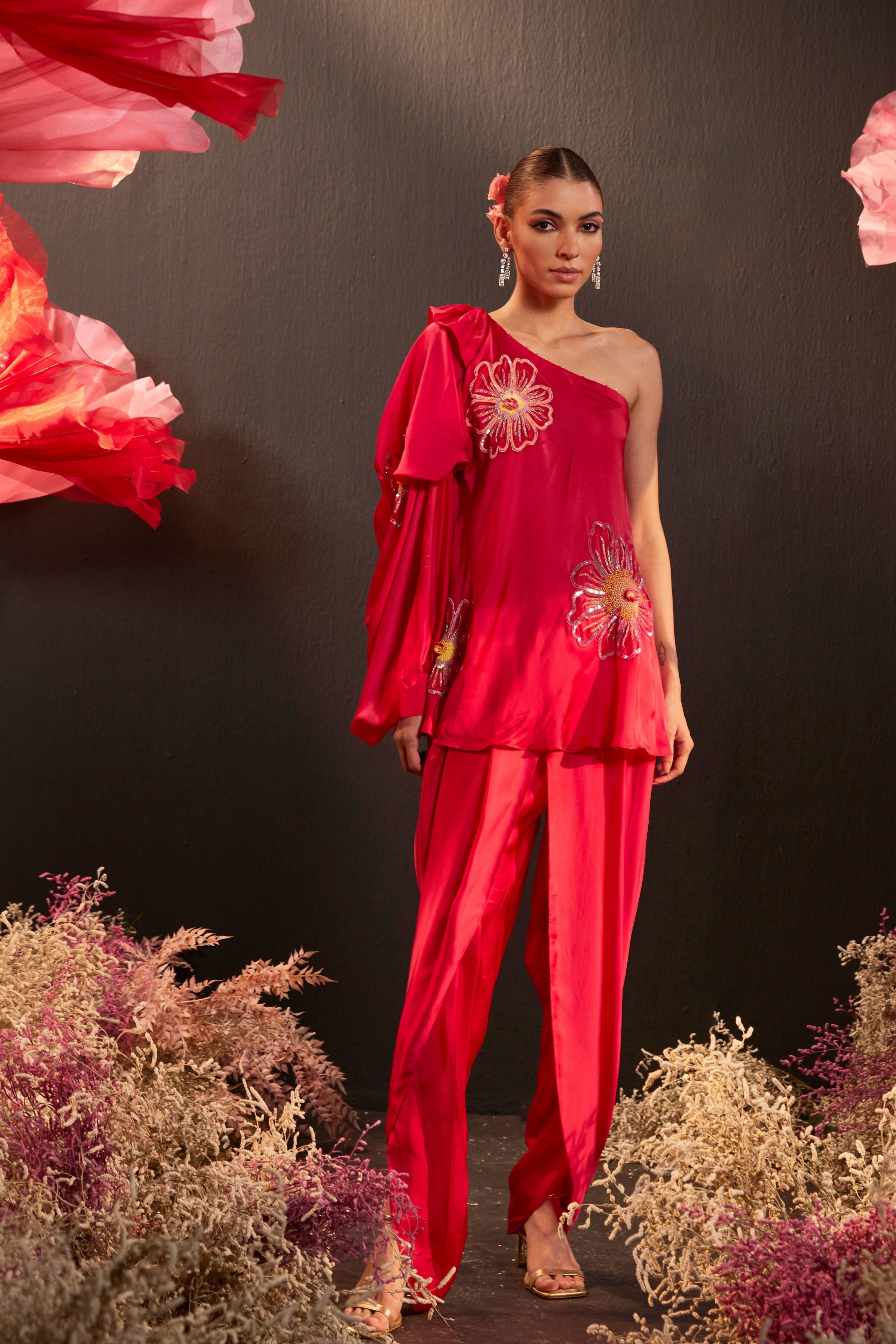 Ajaja Nachle Kurta Set