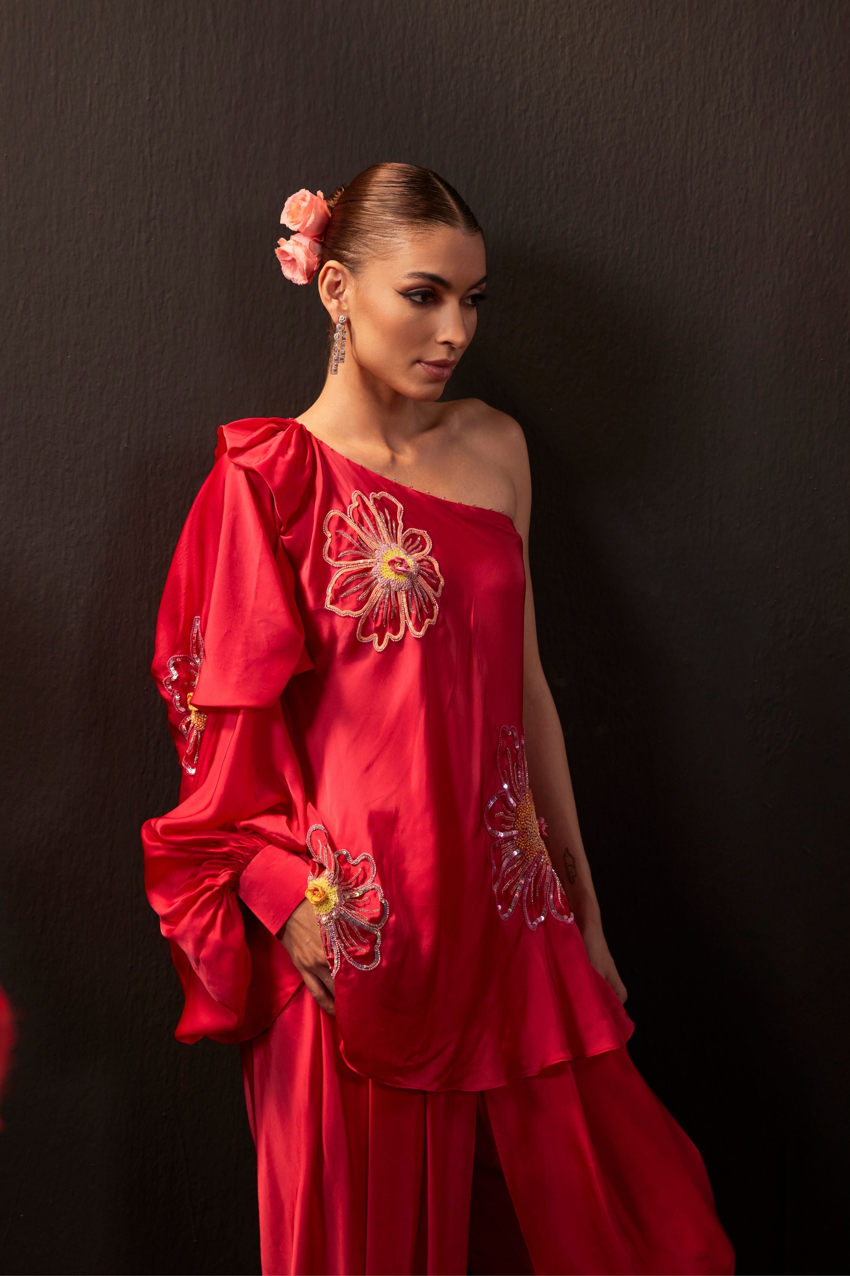 Ajaja Nachle Kurta Set