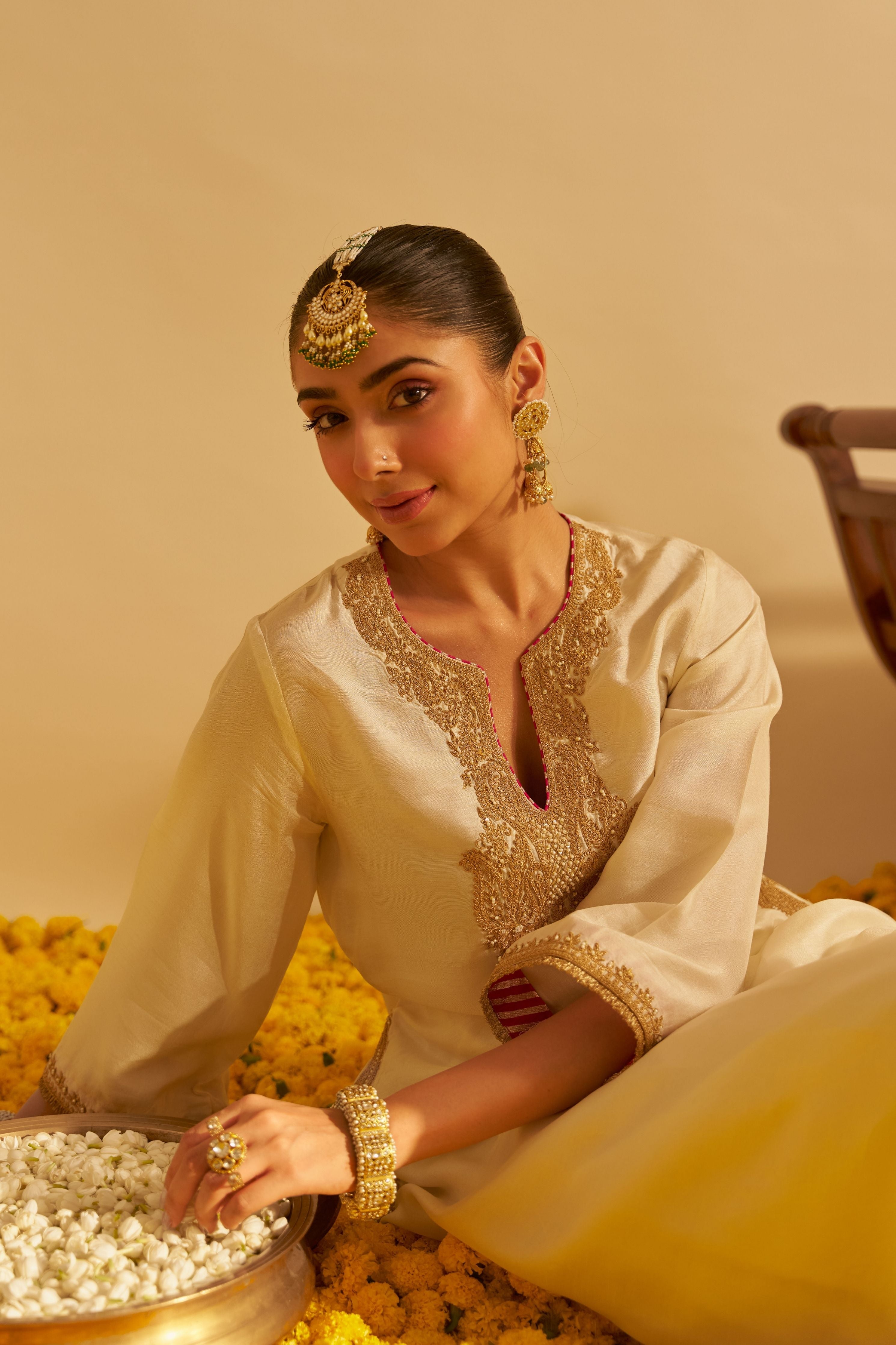 Amaya Long Kaftan With Salwar