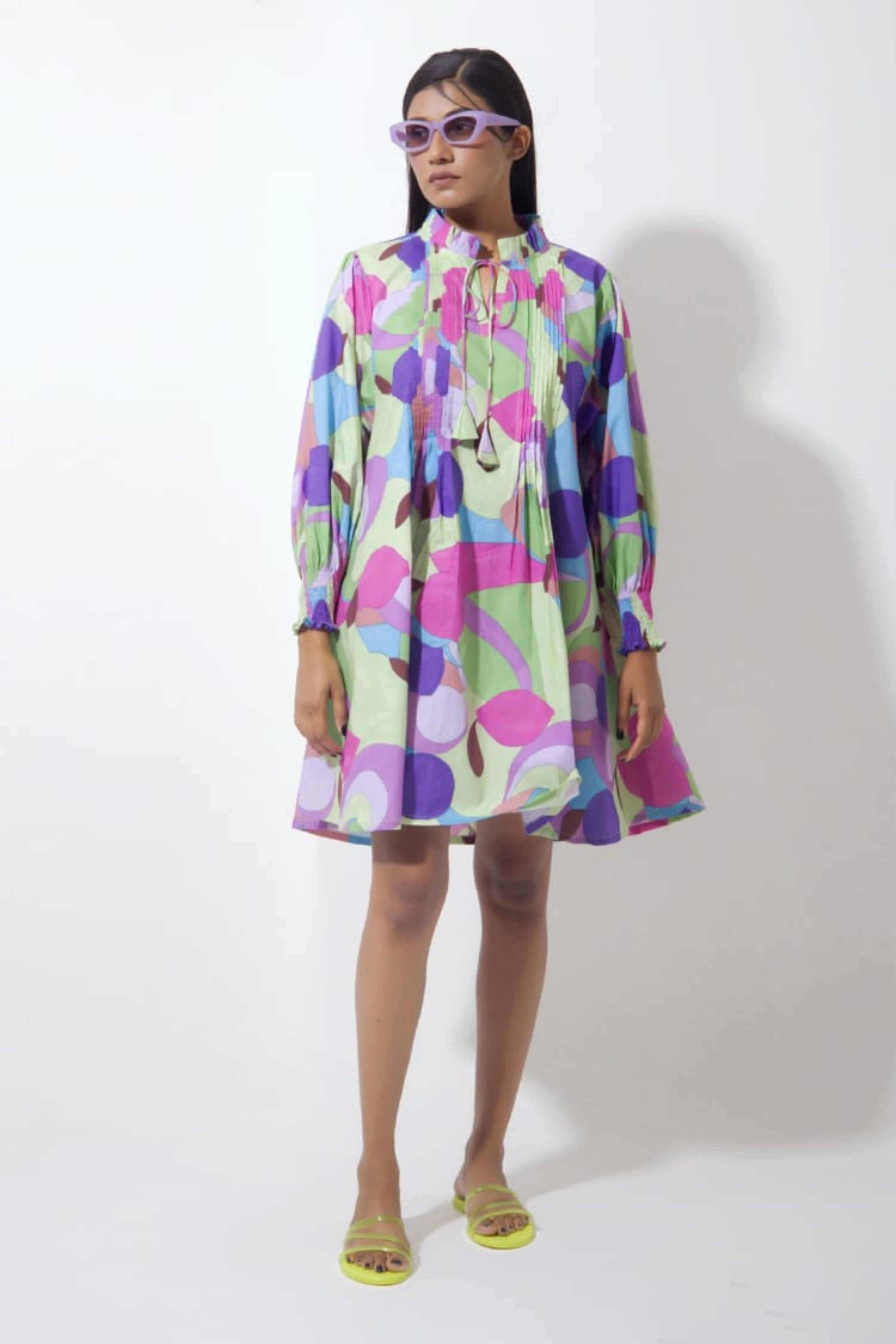 Art Print Short Dress