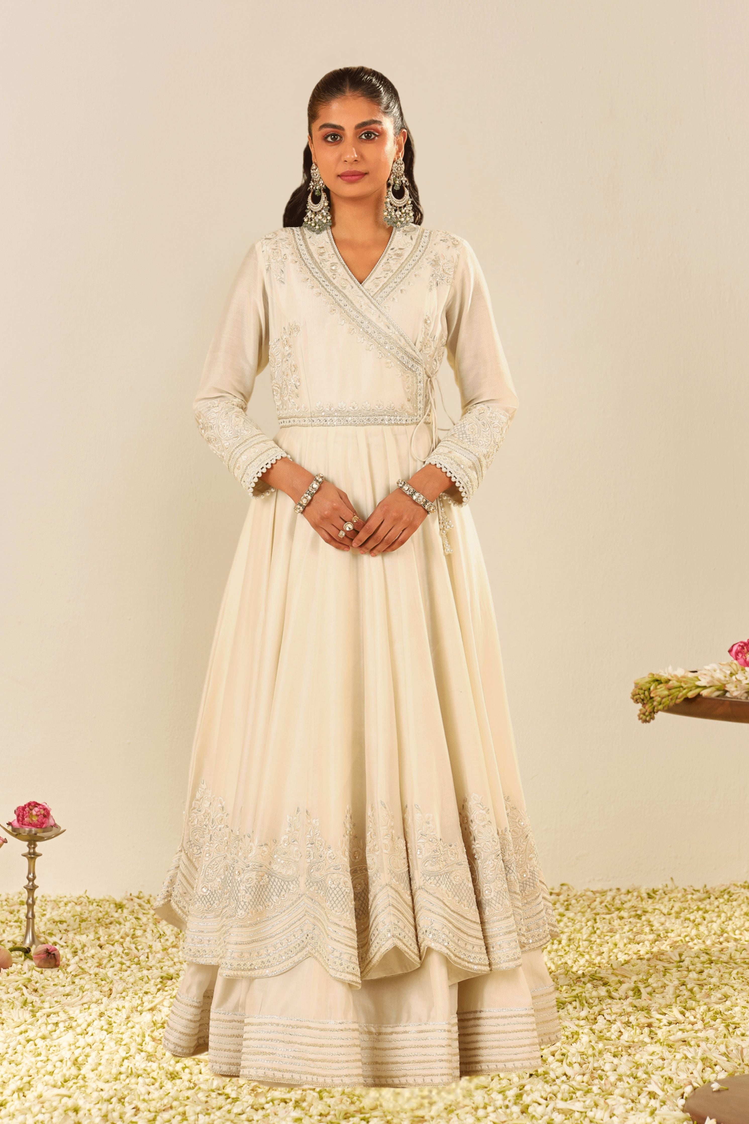 Ameena Anarkali Skirt Set
