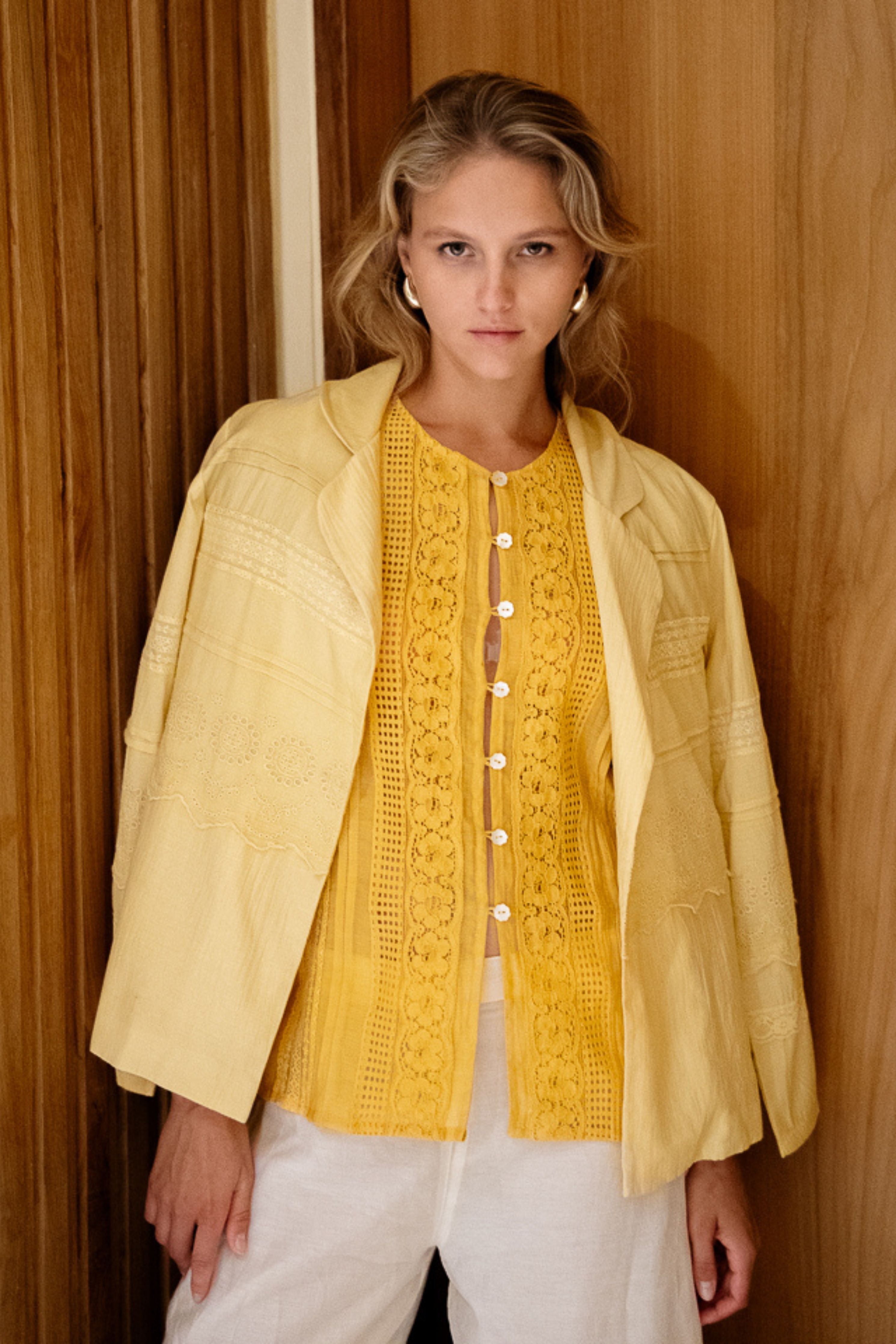 Yellow Maya Top