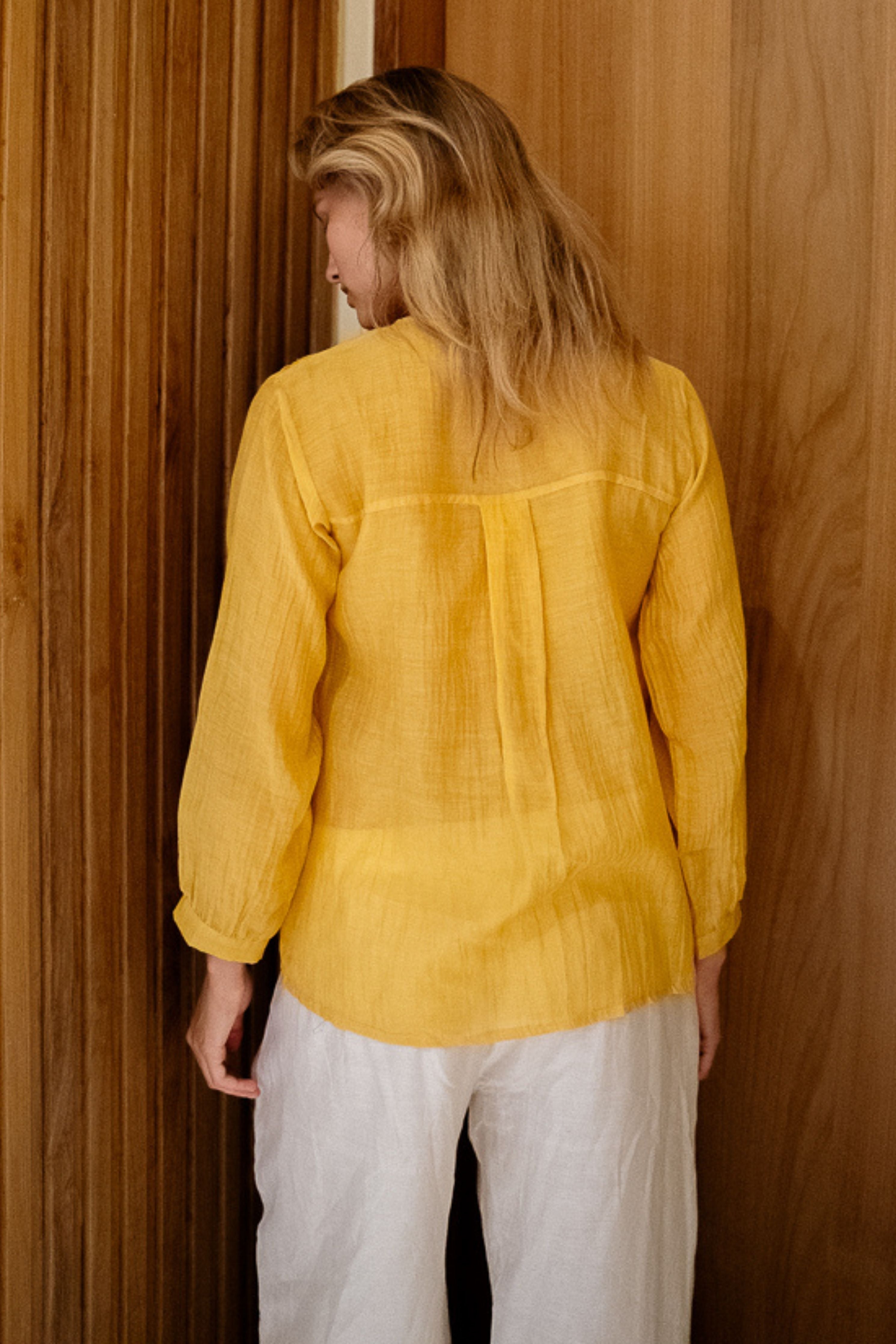 Yellow Maya Top