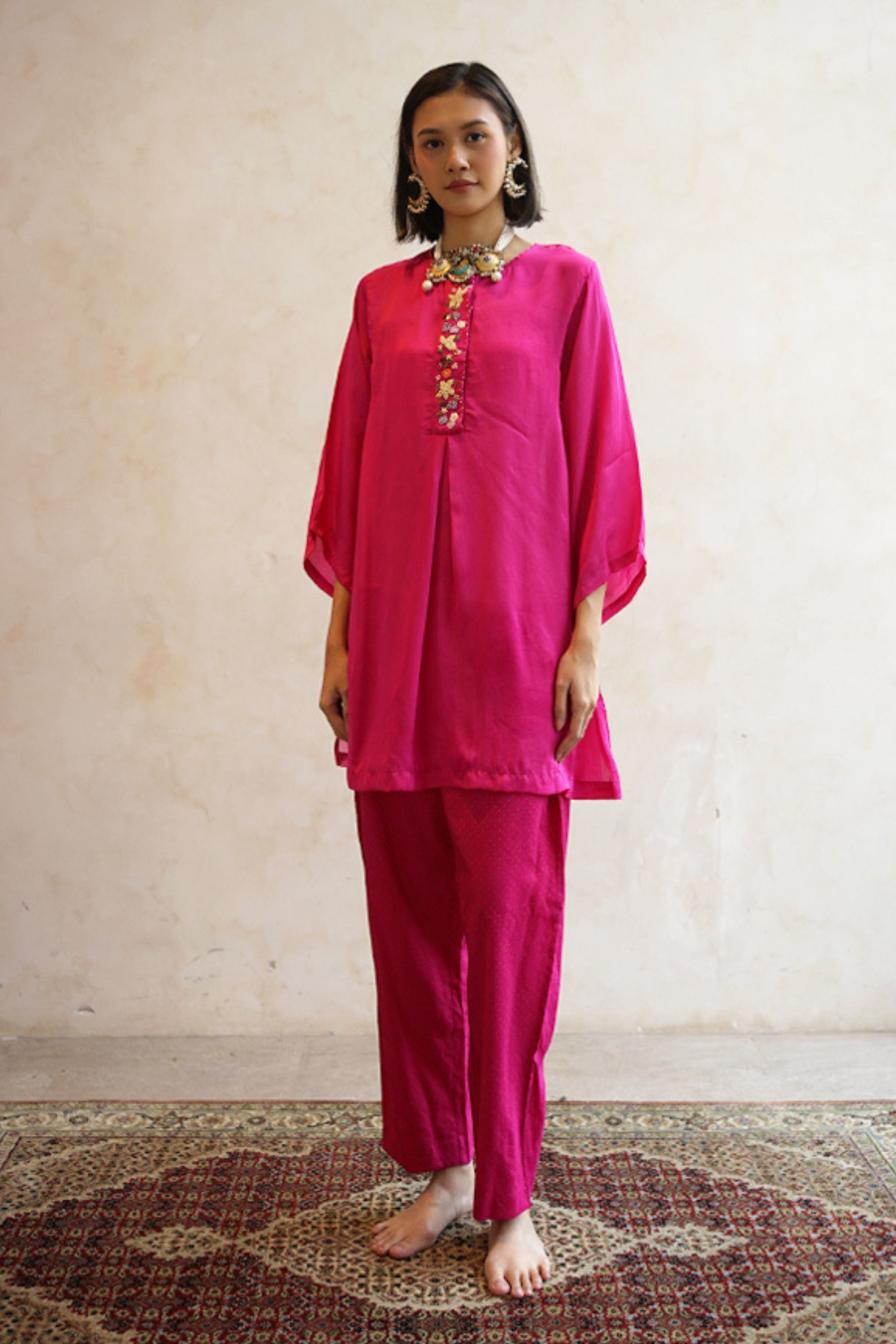 Hot Pink Manuka Tunic Set