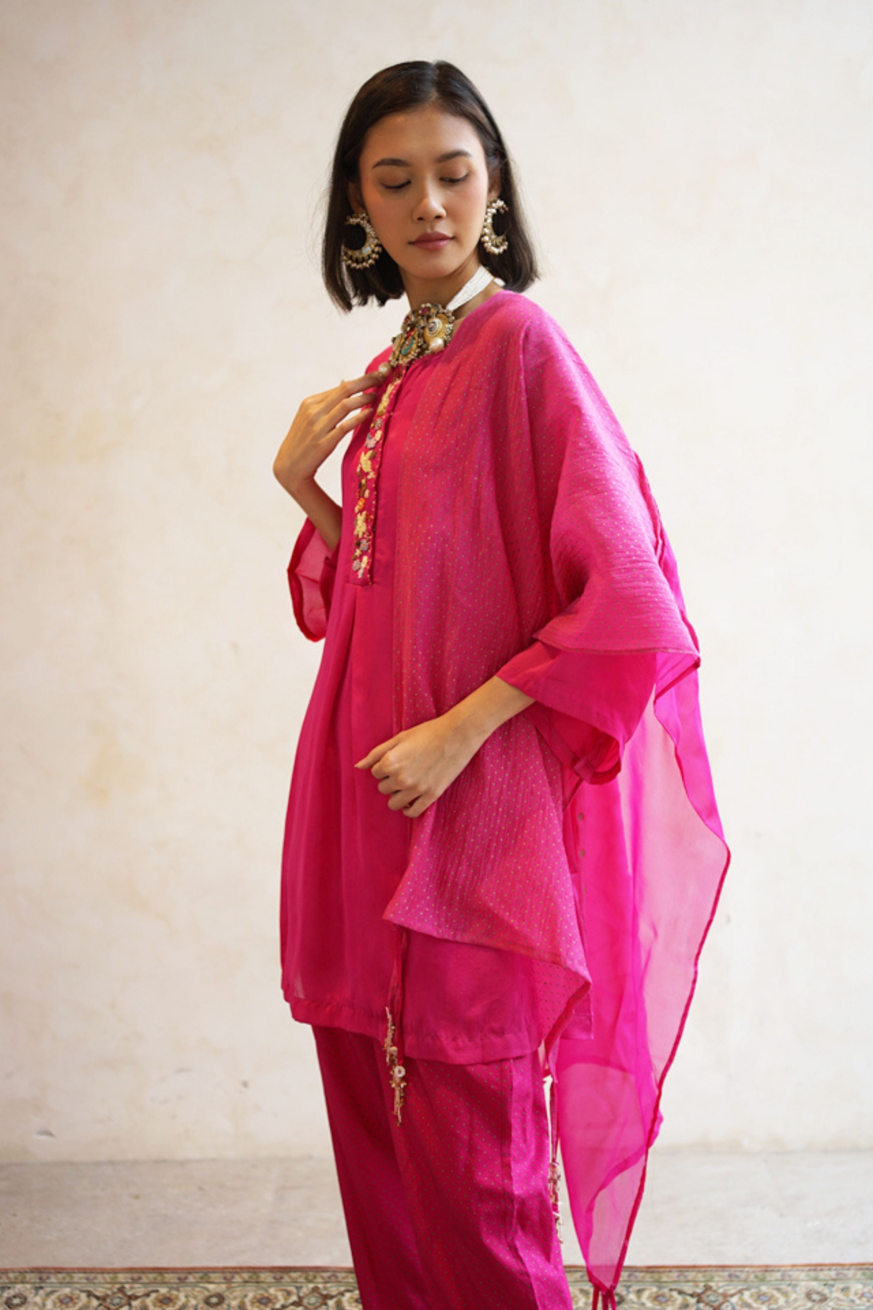 Hot Pink Manuka Tunic Set