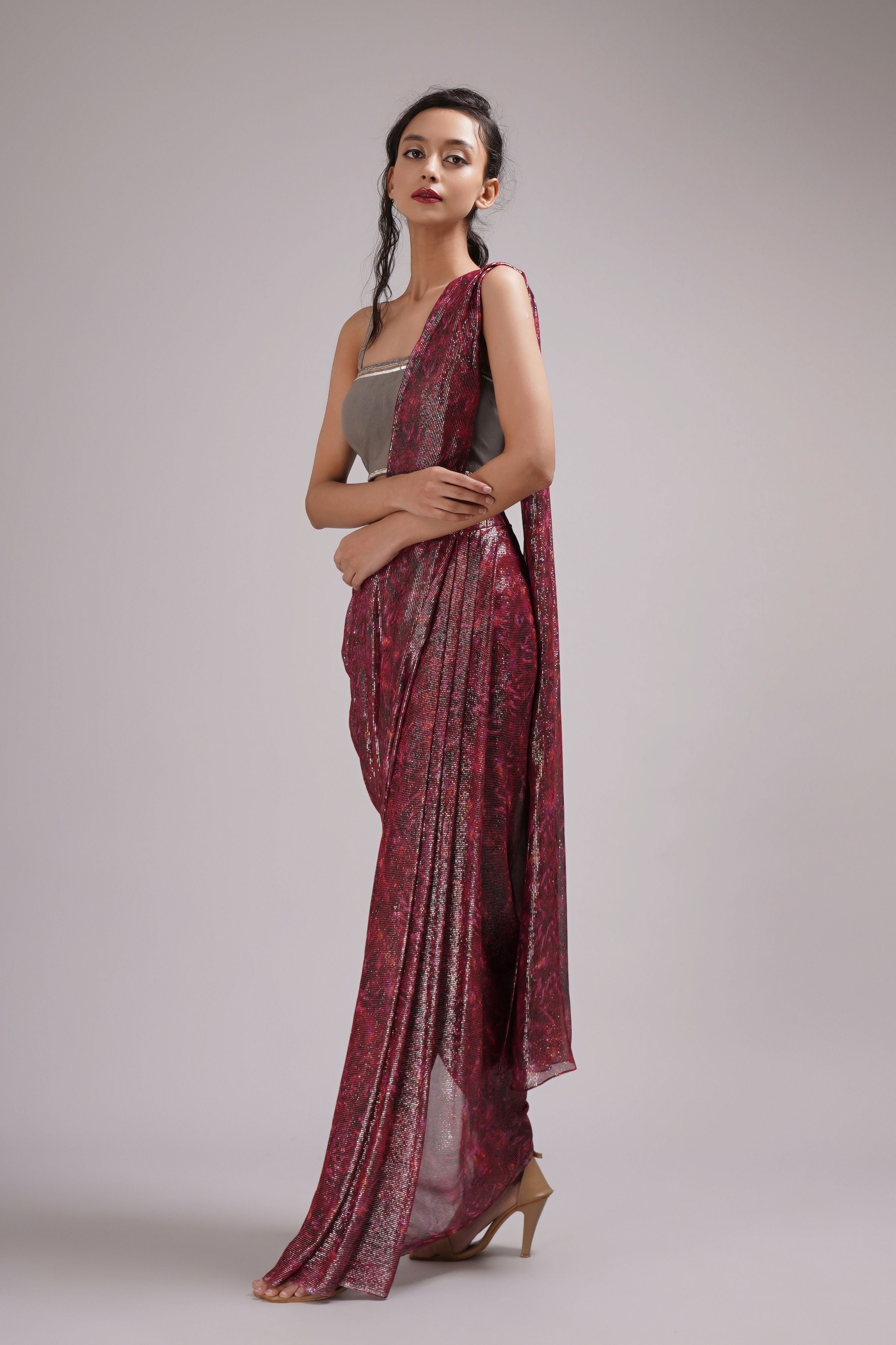 Muguet Saree