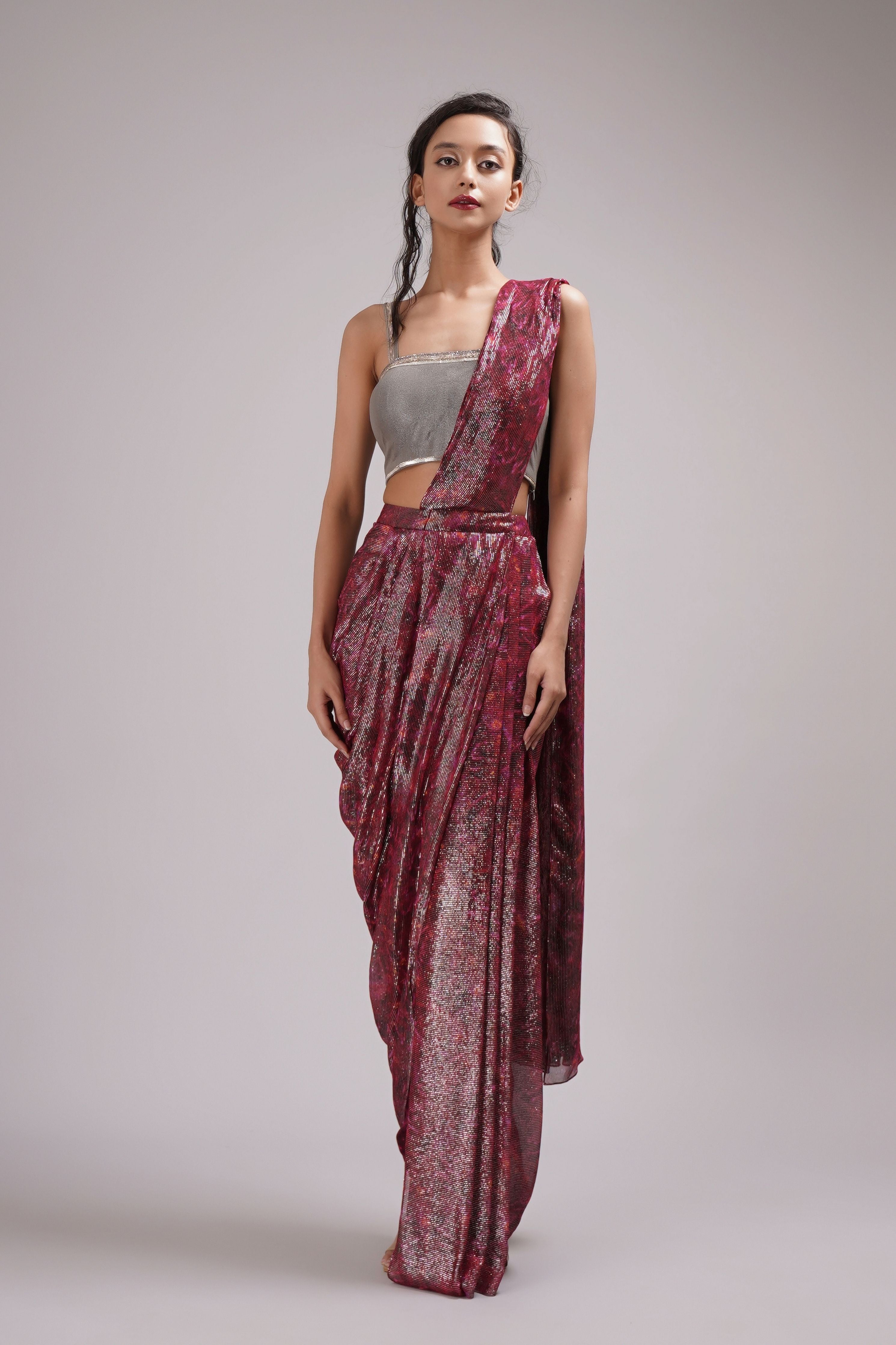 Muguet Saree