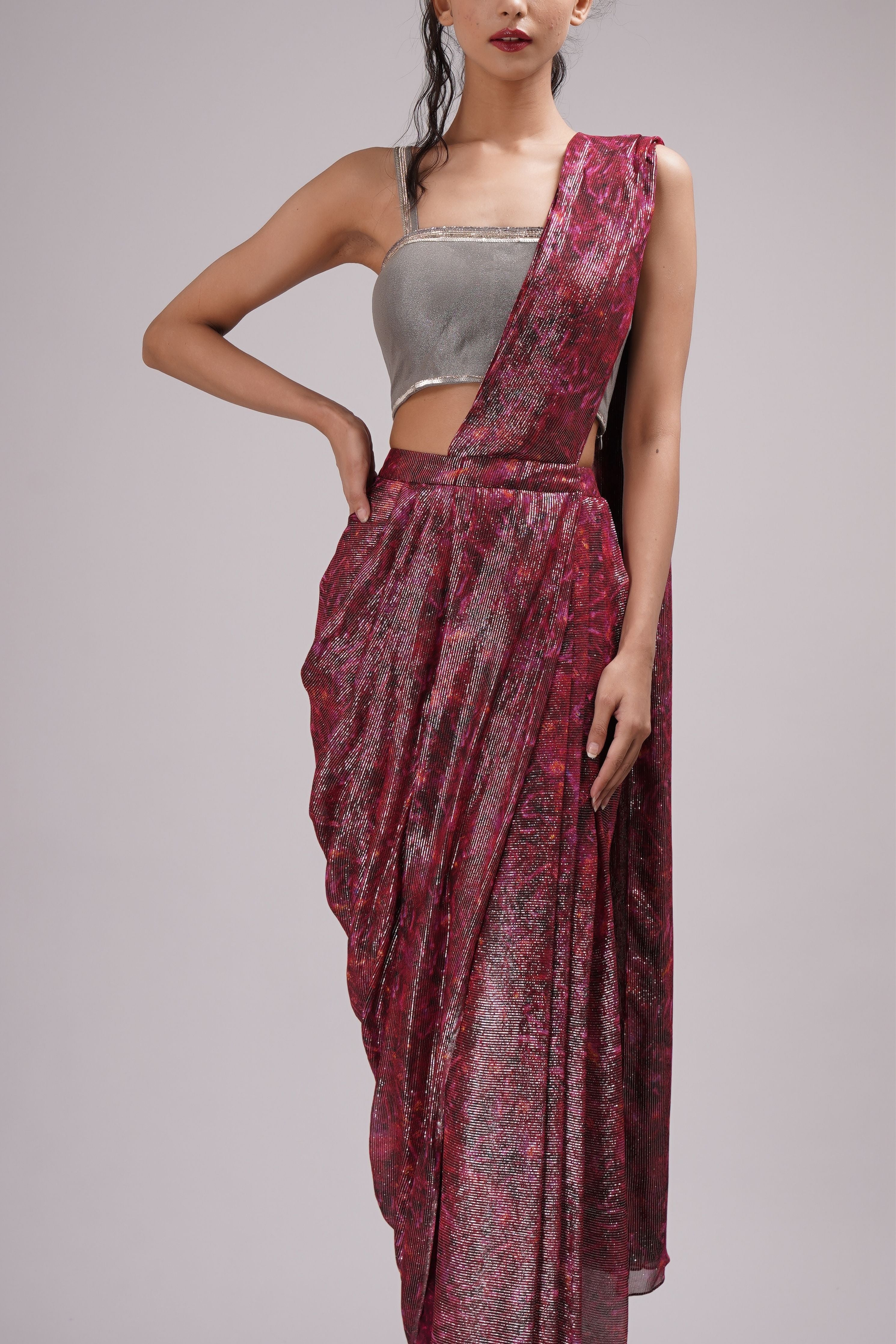 Muguet Saree