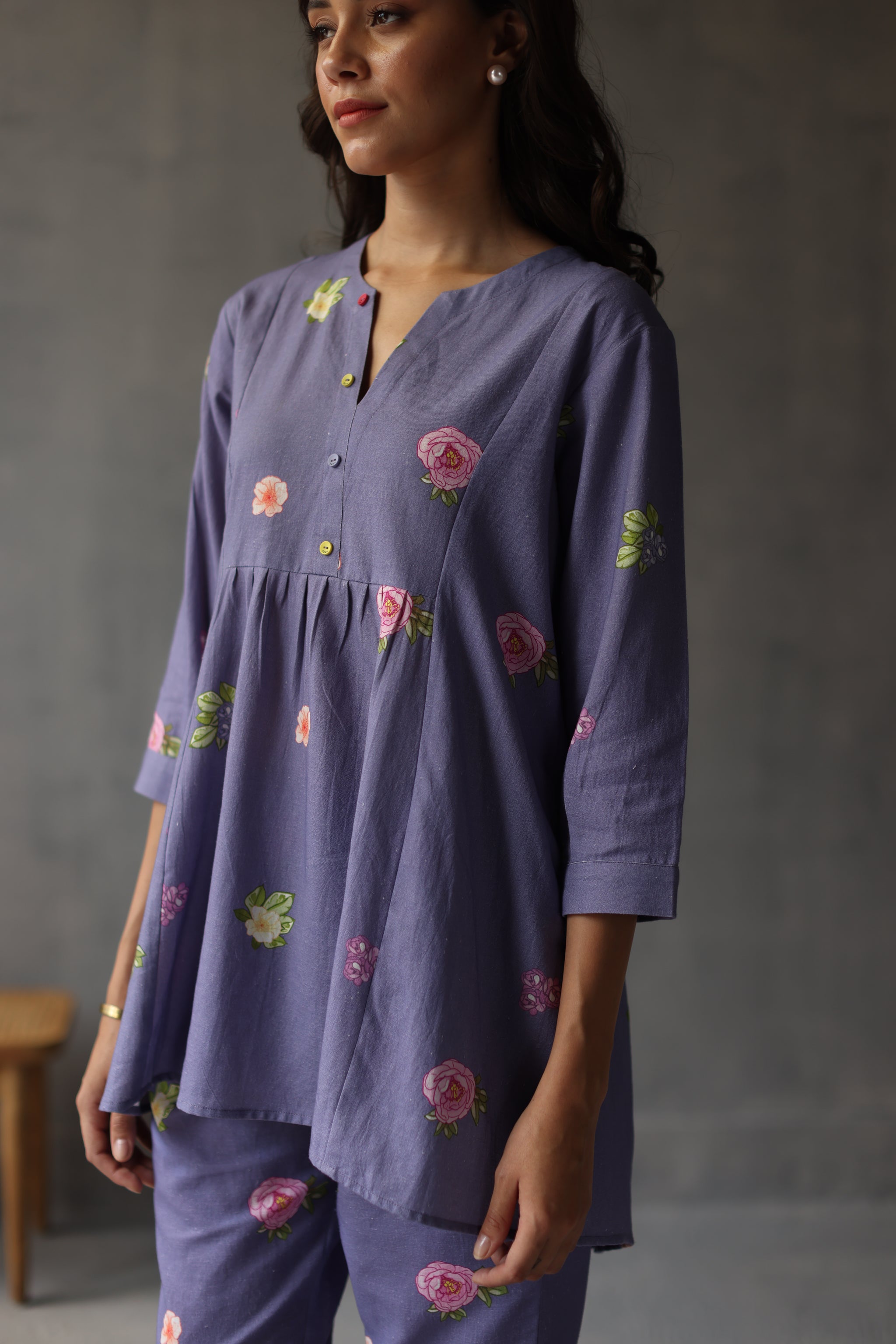 Bloom Top Periwinkle